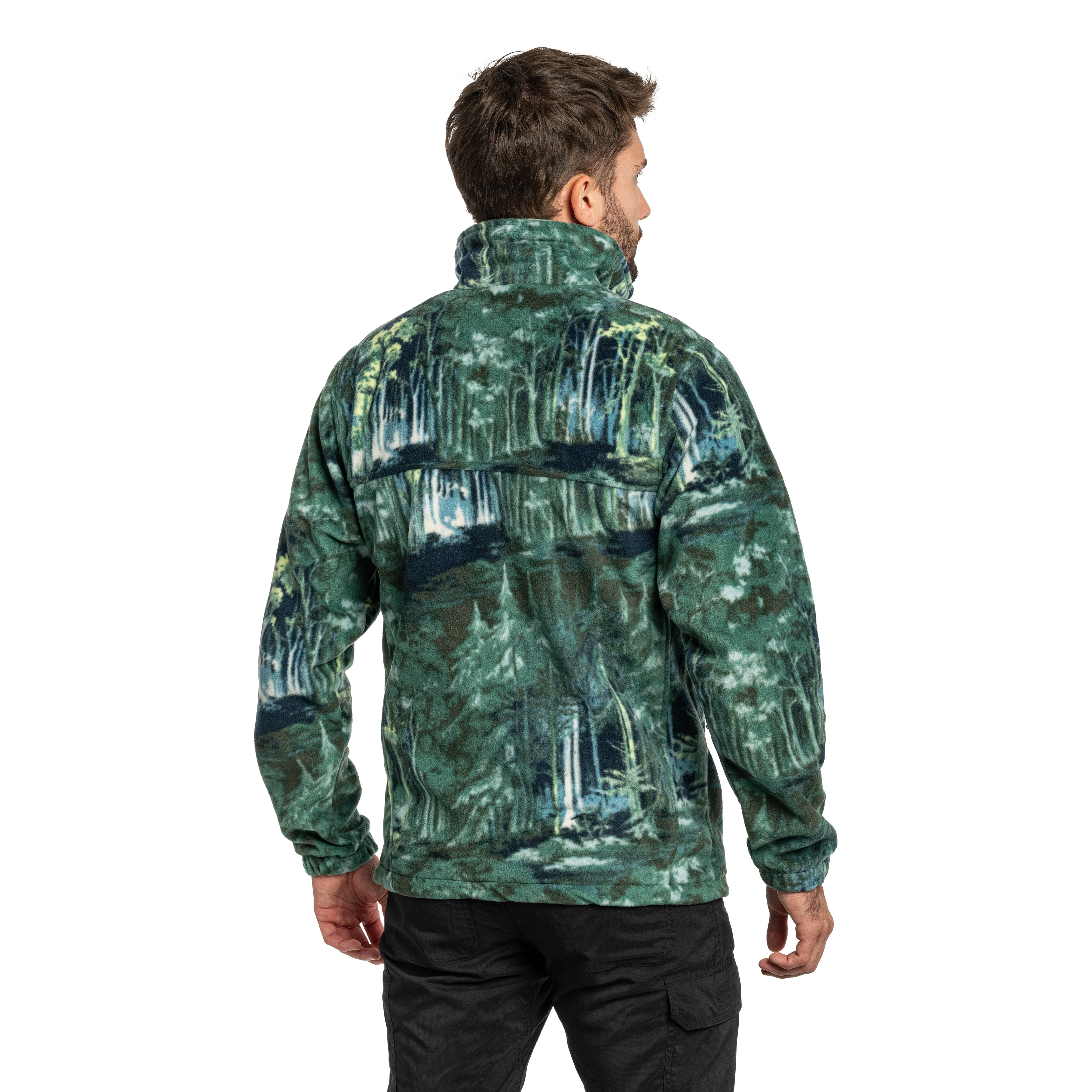 Polar Columbia Steens Mountain Printed Jacket - Rain Forest