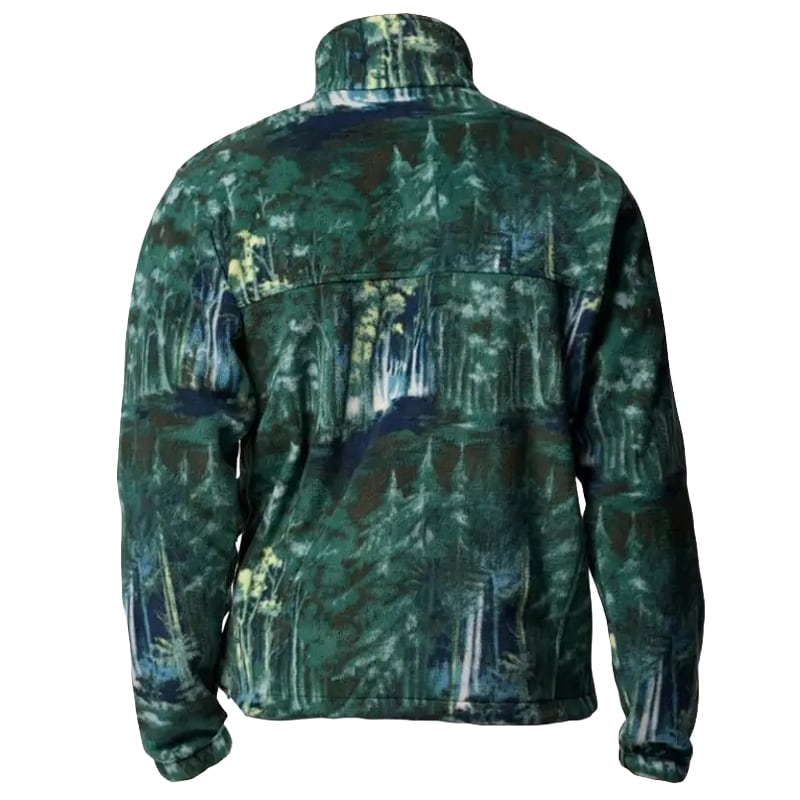 Флісова кофта Columbia Steens Mountain Printed Jacket - Rain Forest