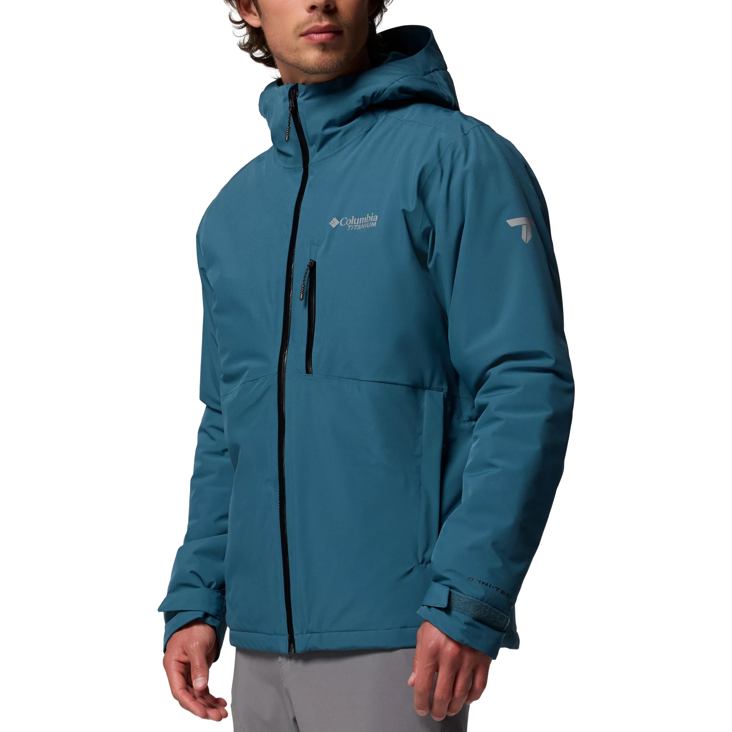 Kurtka Columbia Explorer's Edge Waterproof Insulated - Everblue