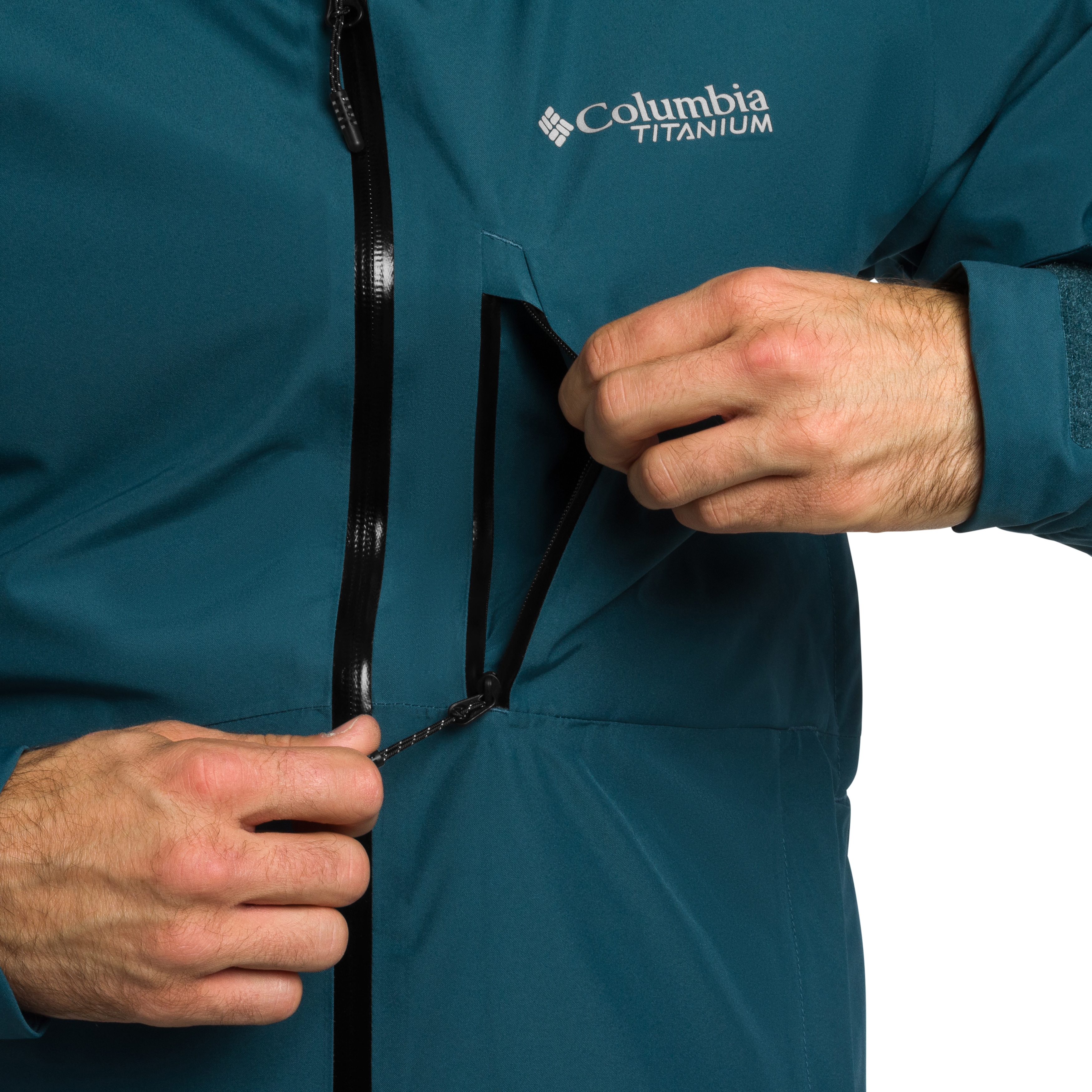 Kurtka Columbia Explorer's Edge Waterproof Insulated - Everblue