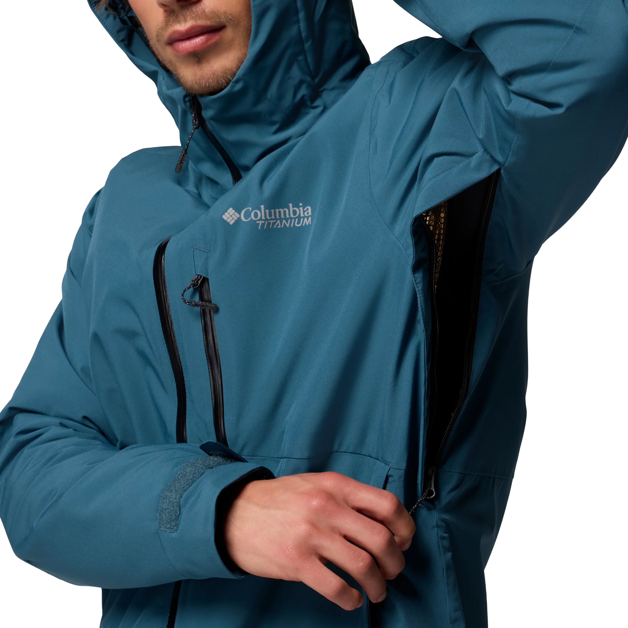Kurtka Columbia Explorer's Edge Waterproof Insulated - Everblue