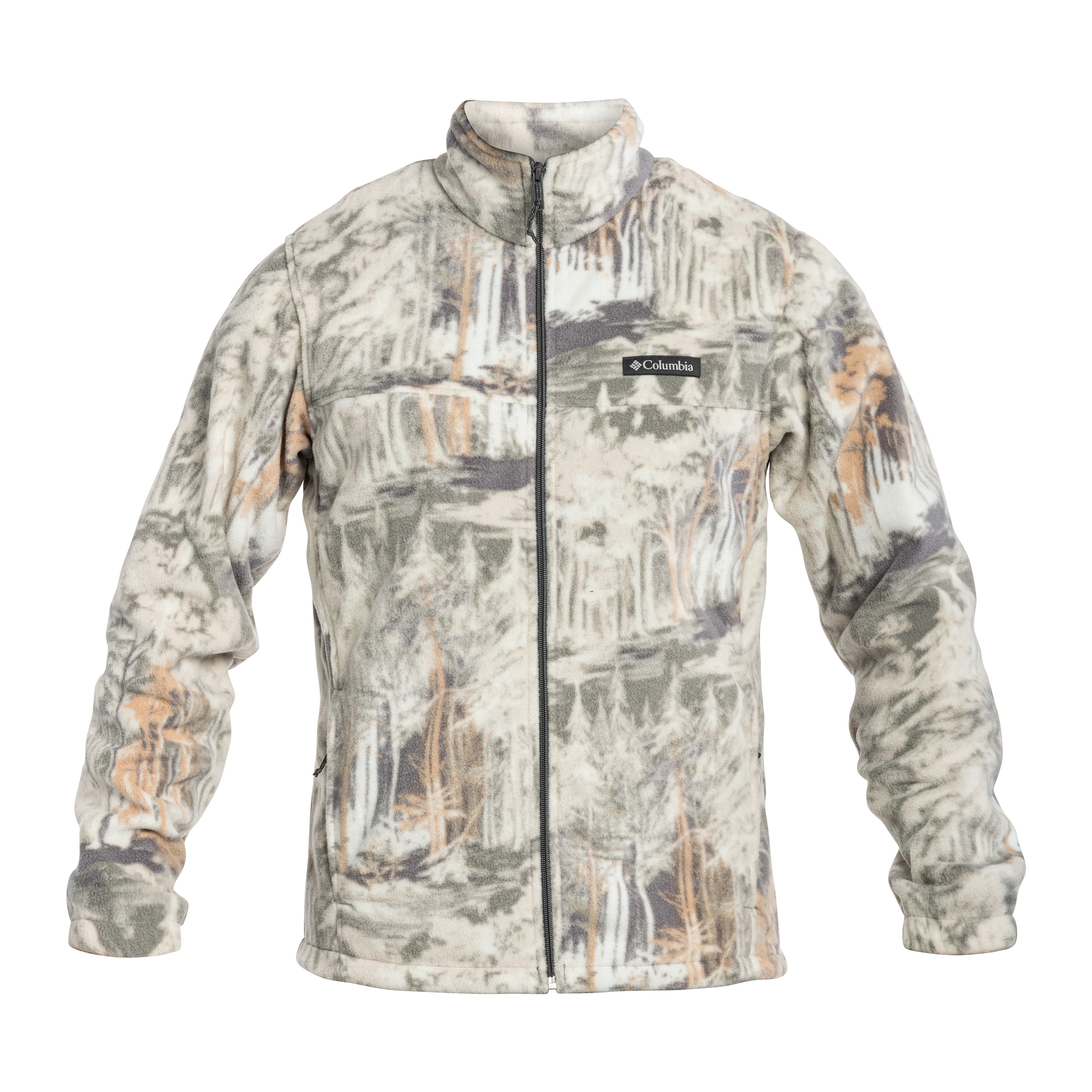 Флісова кофта Columbia Steens Mountain Printed Jacket - City Grey Deschutestrees