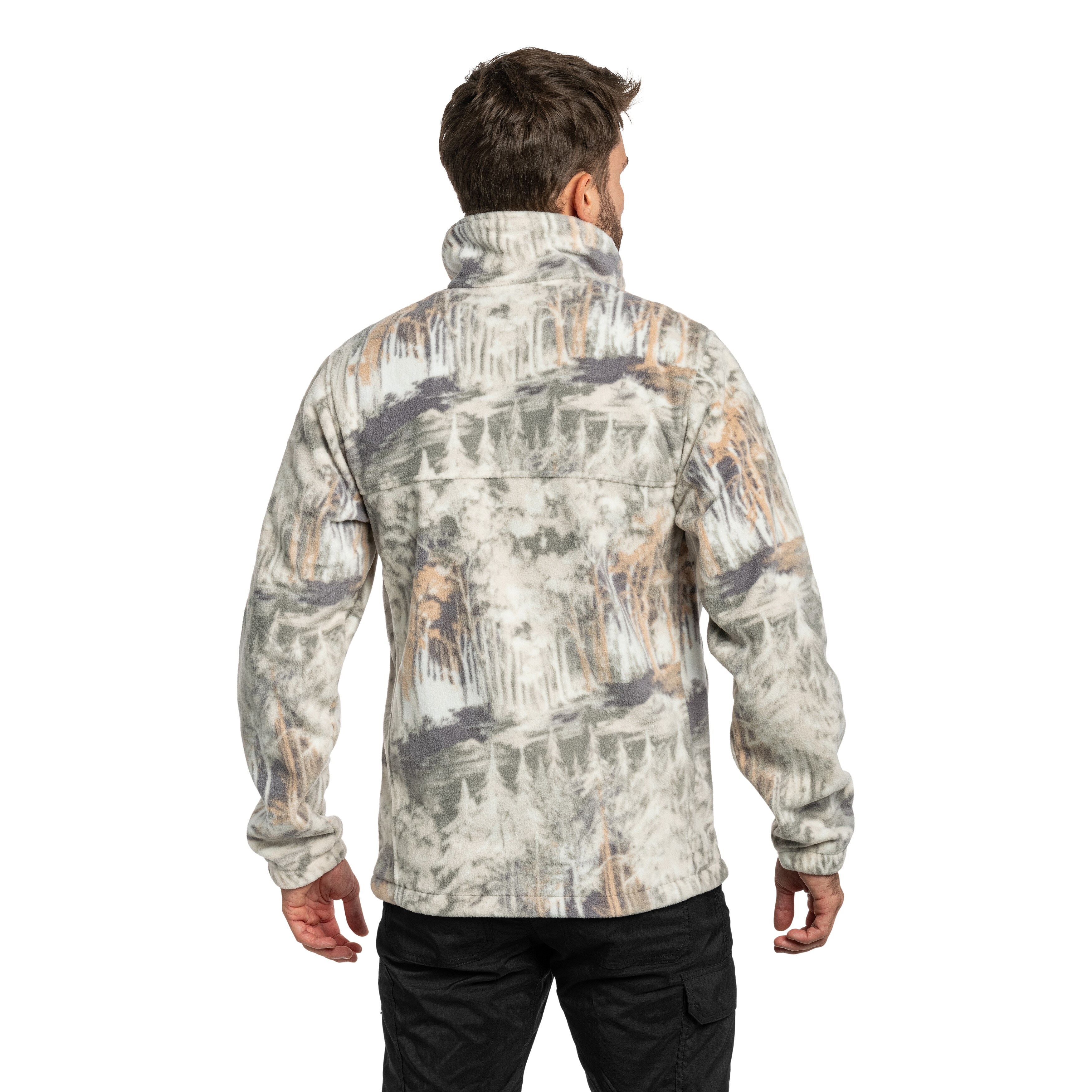 Флісова кофта Columbia Steens Mountain Printed Jacket - City Grey Deschutestrees