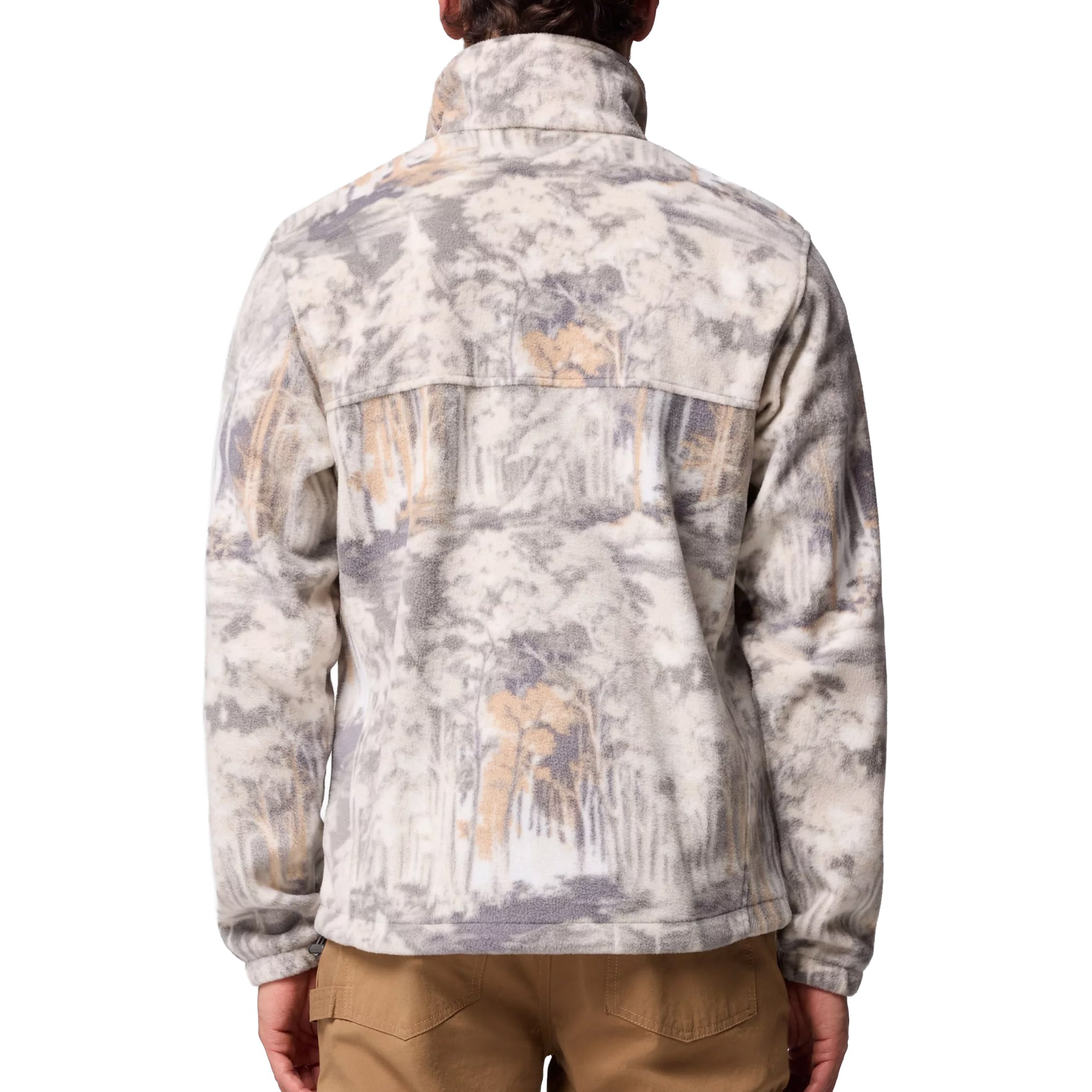 Polar Columbia Steens Mountain Printed Jacket - City Grey Deschutestrees