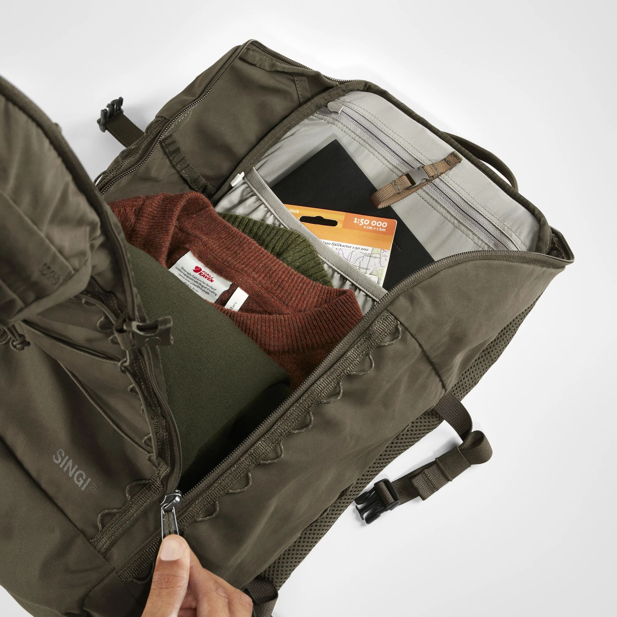 Plecak Fjallraven Singi 28 l - Dark Olive