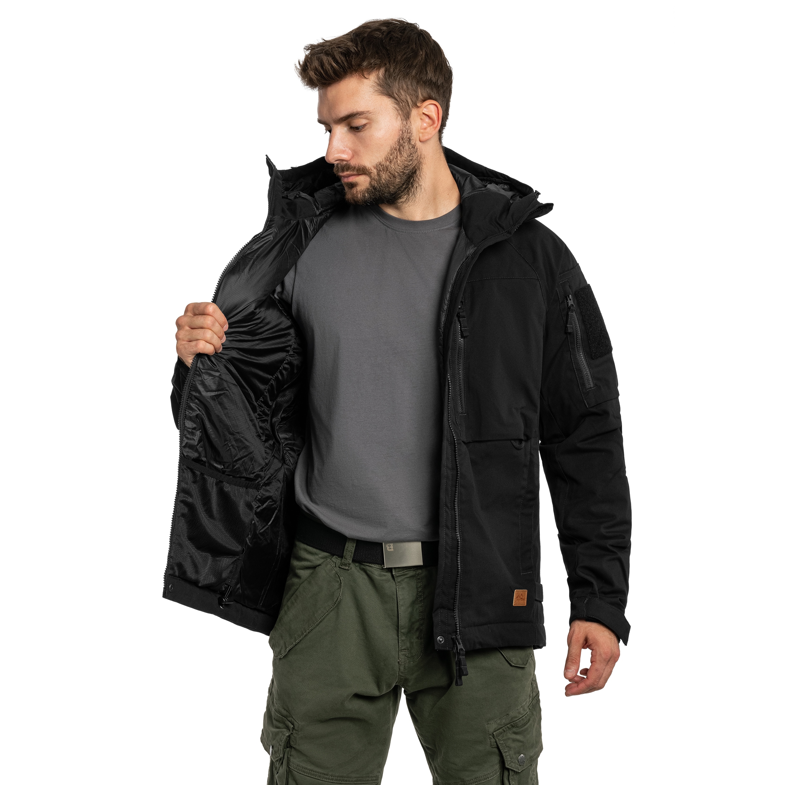 Kurtka Helikon-Tex Winter Yukon Duracanvas - Black