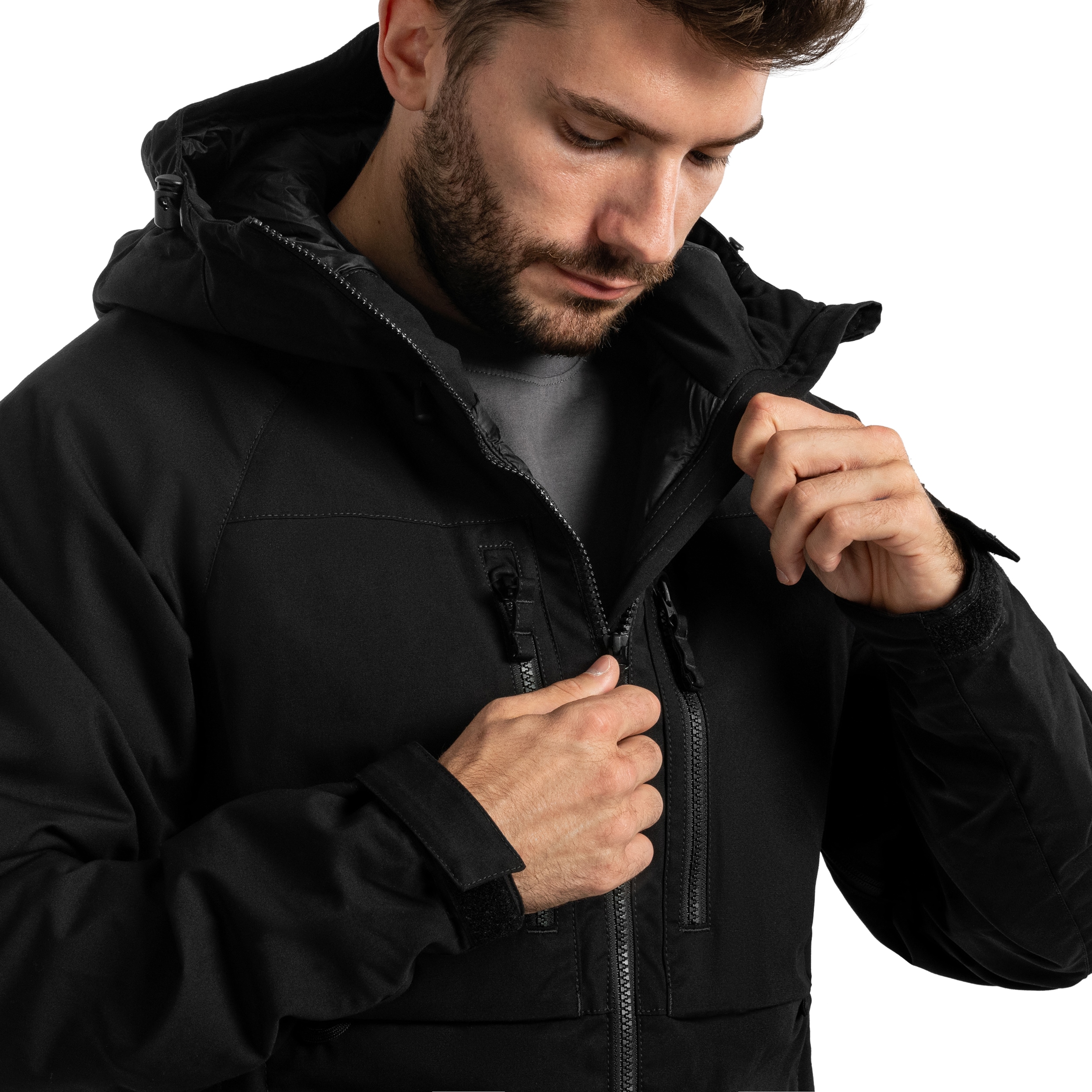 Kurtka Helikon-Tex Winter Yukon Duracanvas - Black