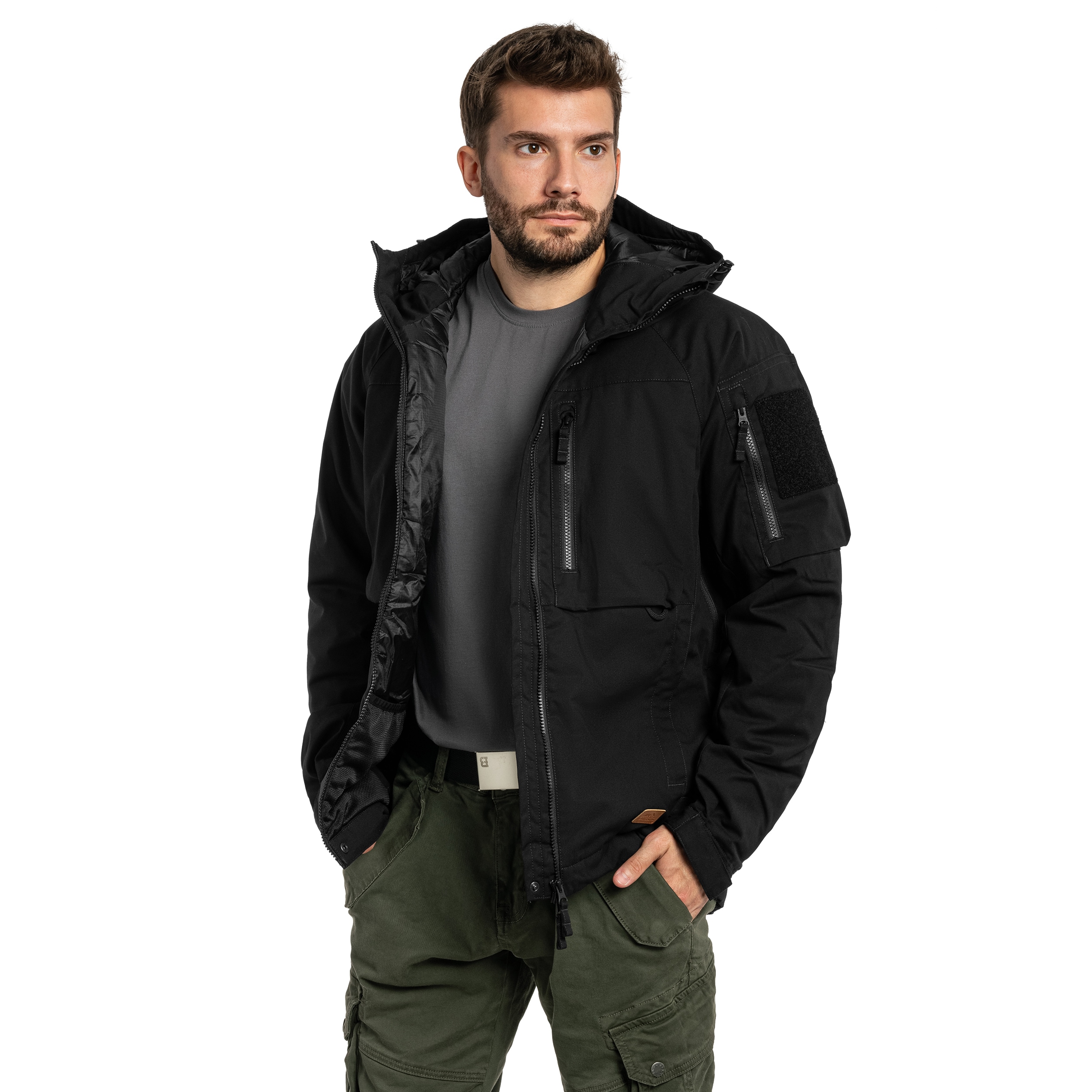 Kurtka Helikon Winter Yukon Duracanvas - Black