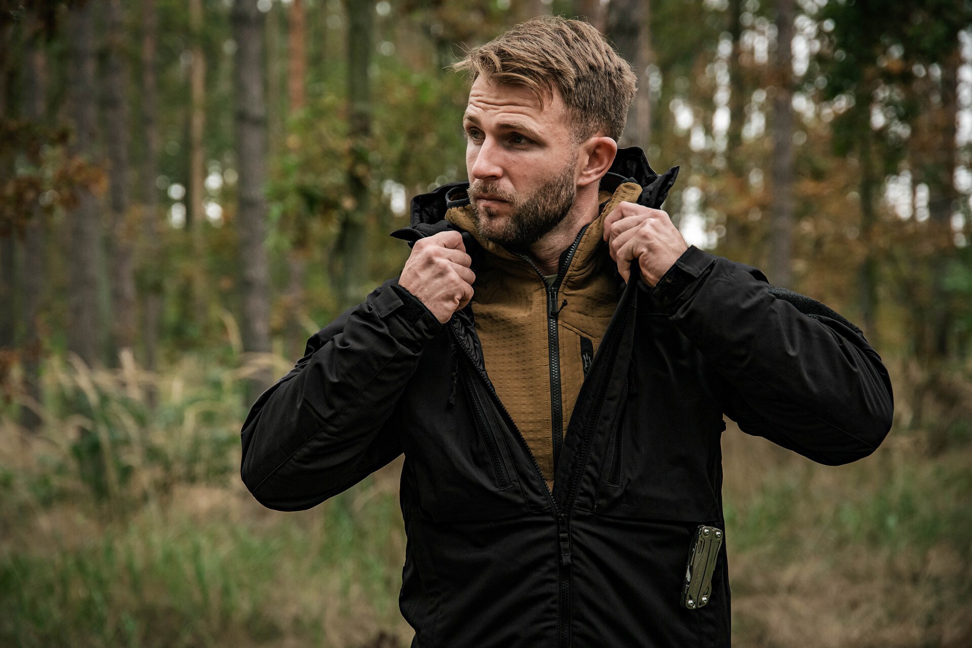 Kurtka Helikon Winter Yukon Duracanvas - Black