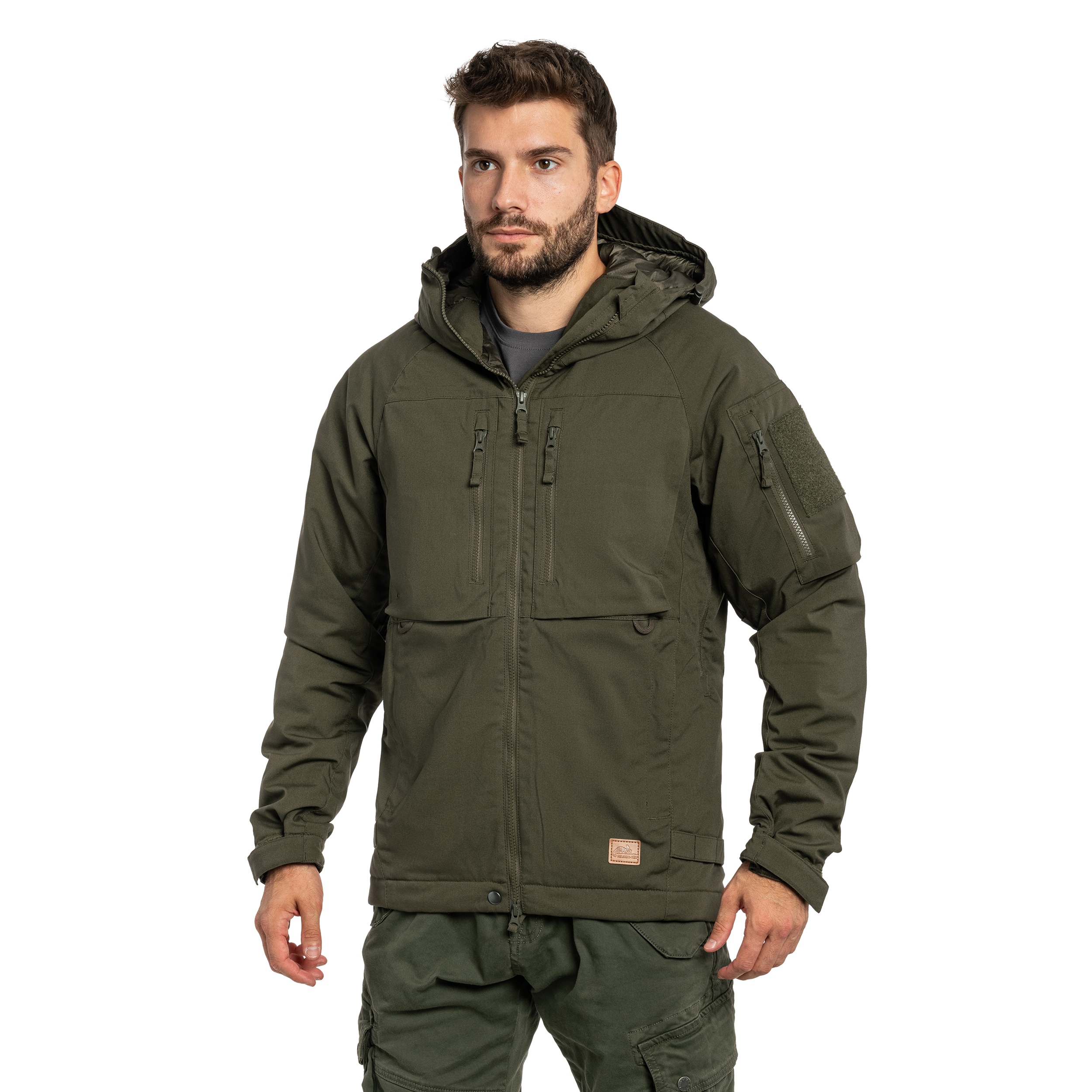 Kurtka Helikon-Tex Winter Yukon Duracanvas - Taiga Green