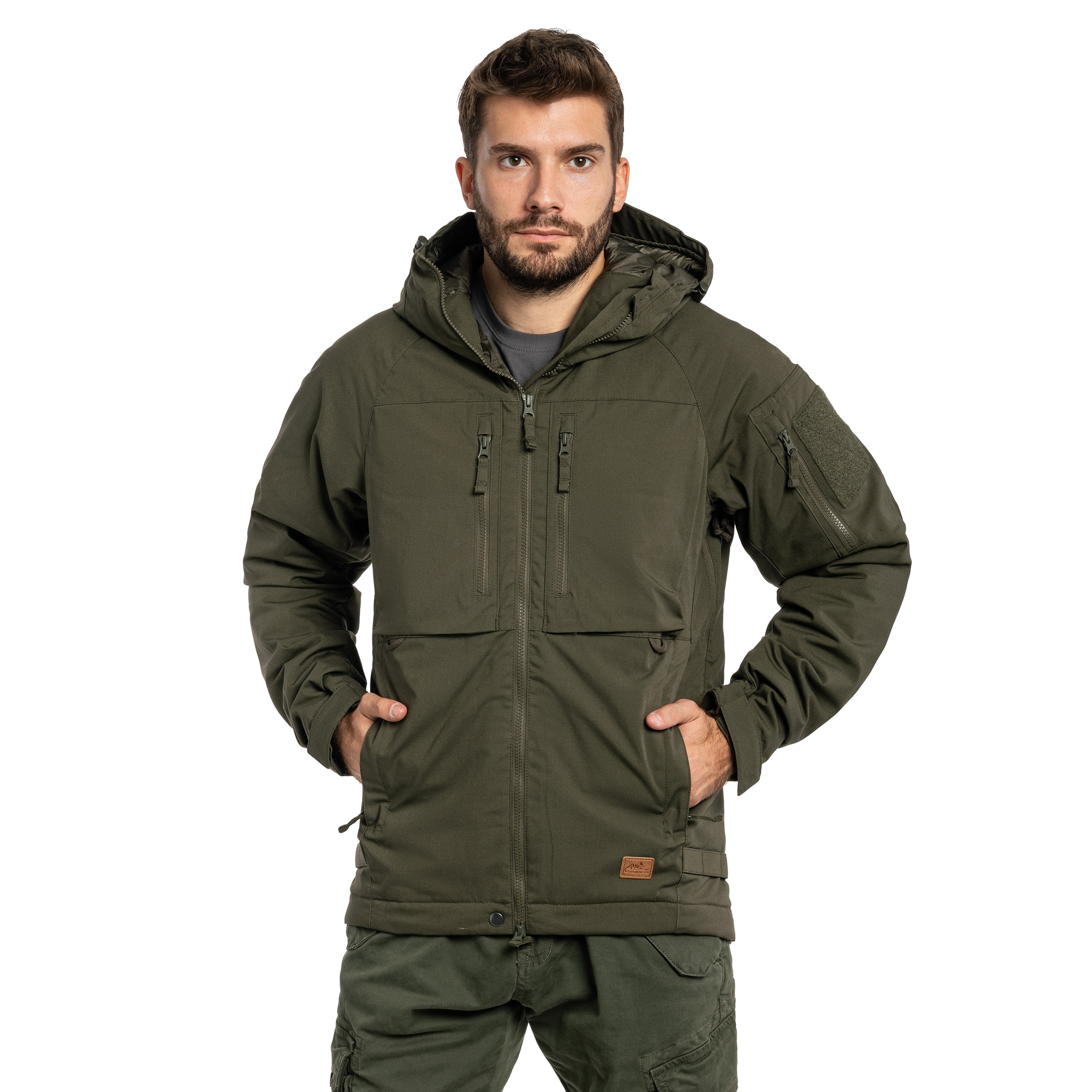 Kurtka Helikon-Tex Winter Yukon Duracanvas - Taiga Green