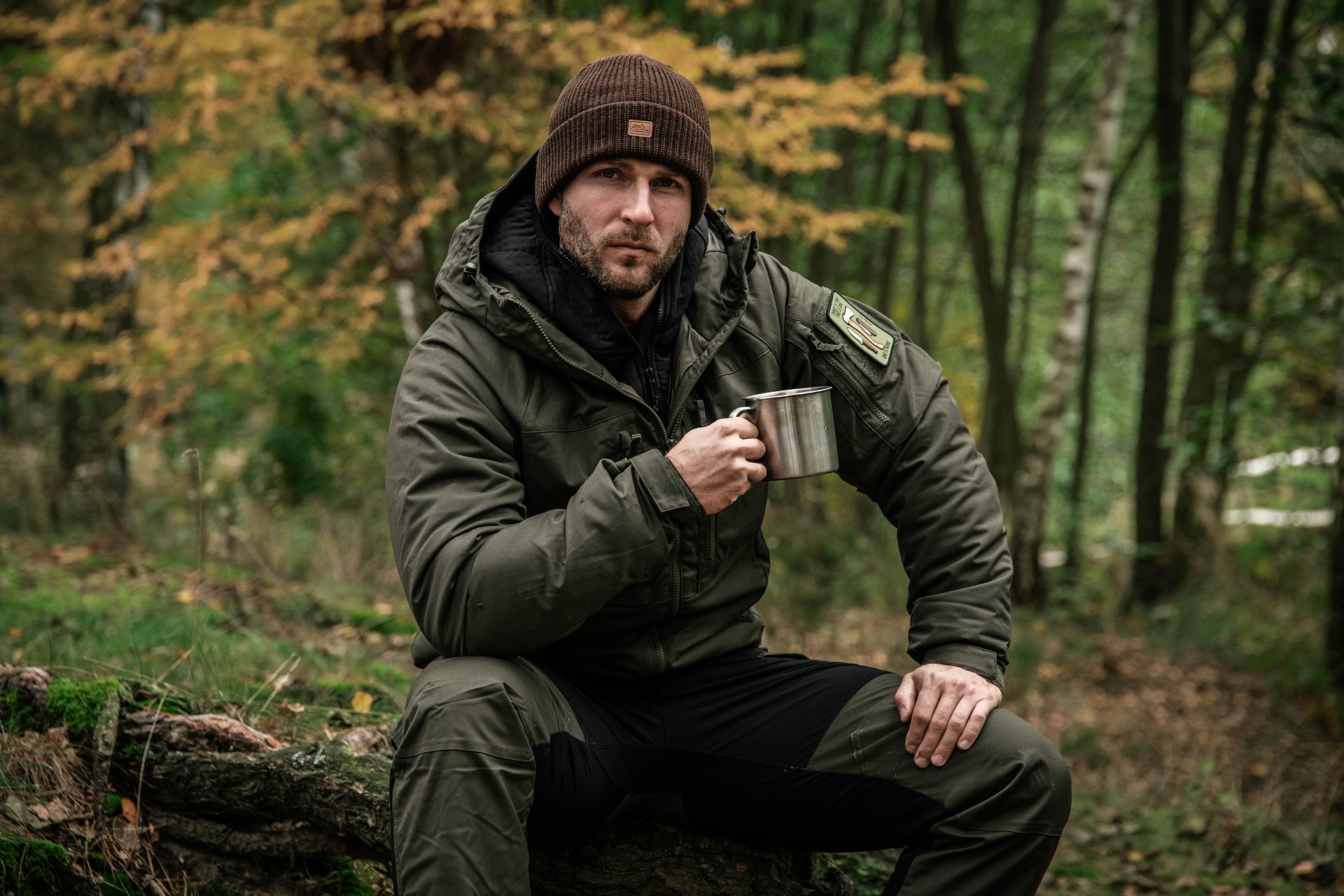 Kurtka Helikon-Tex Winter Yukon Duracanvas - Taiga Green