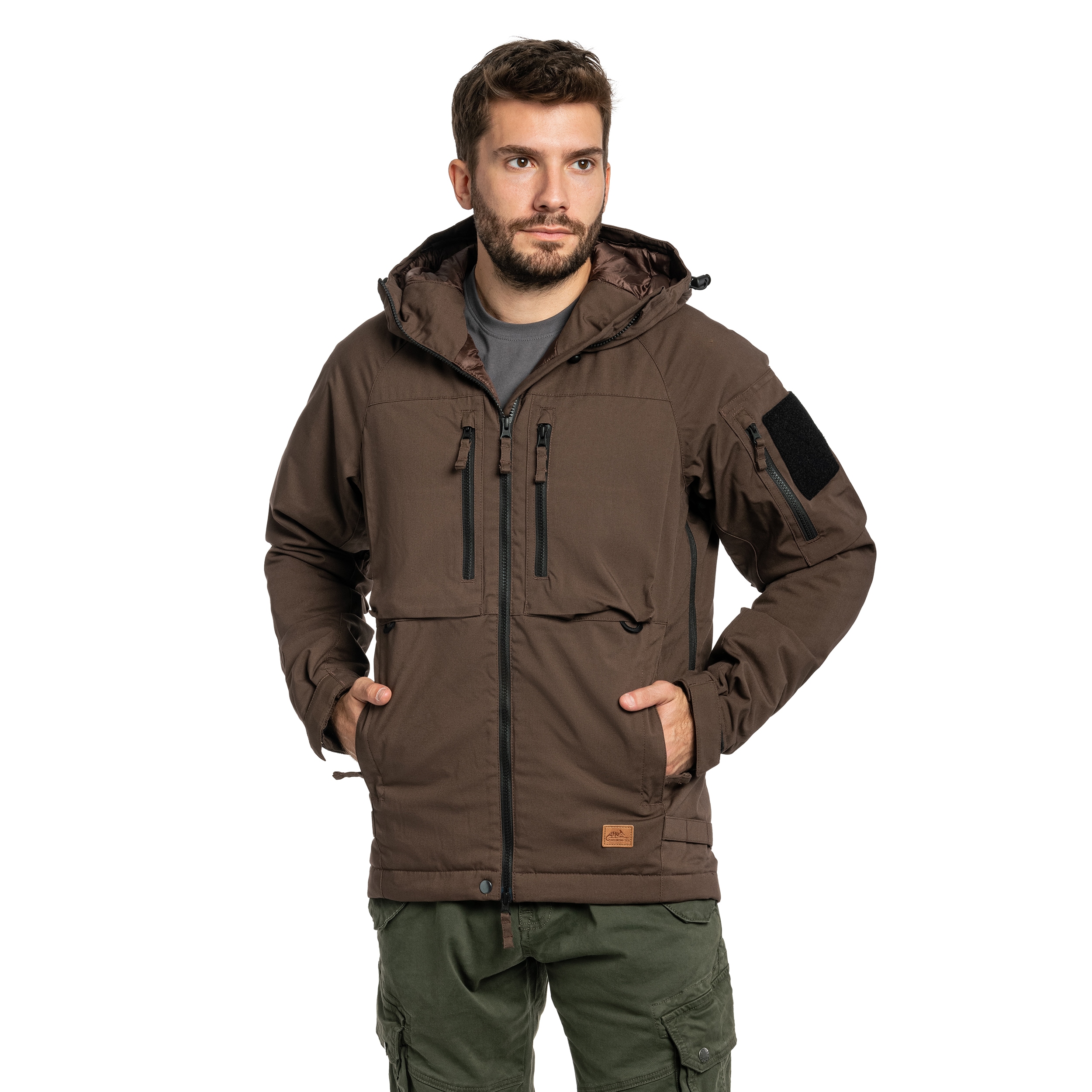 Kurtka Helikon-Tex Winter Yukon Duracanvas - Earth Brown