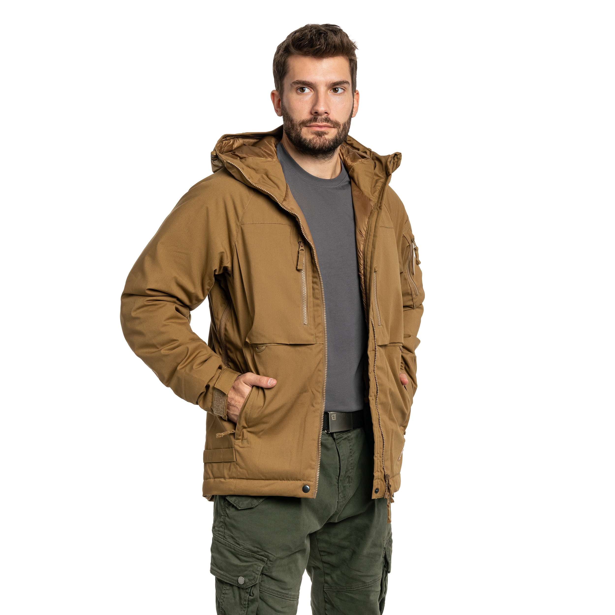 Kurtka Helikon-Tex Winter Yukon Duracanvas - Coyote