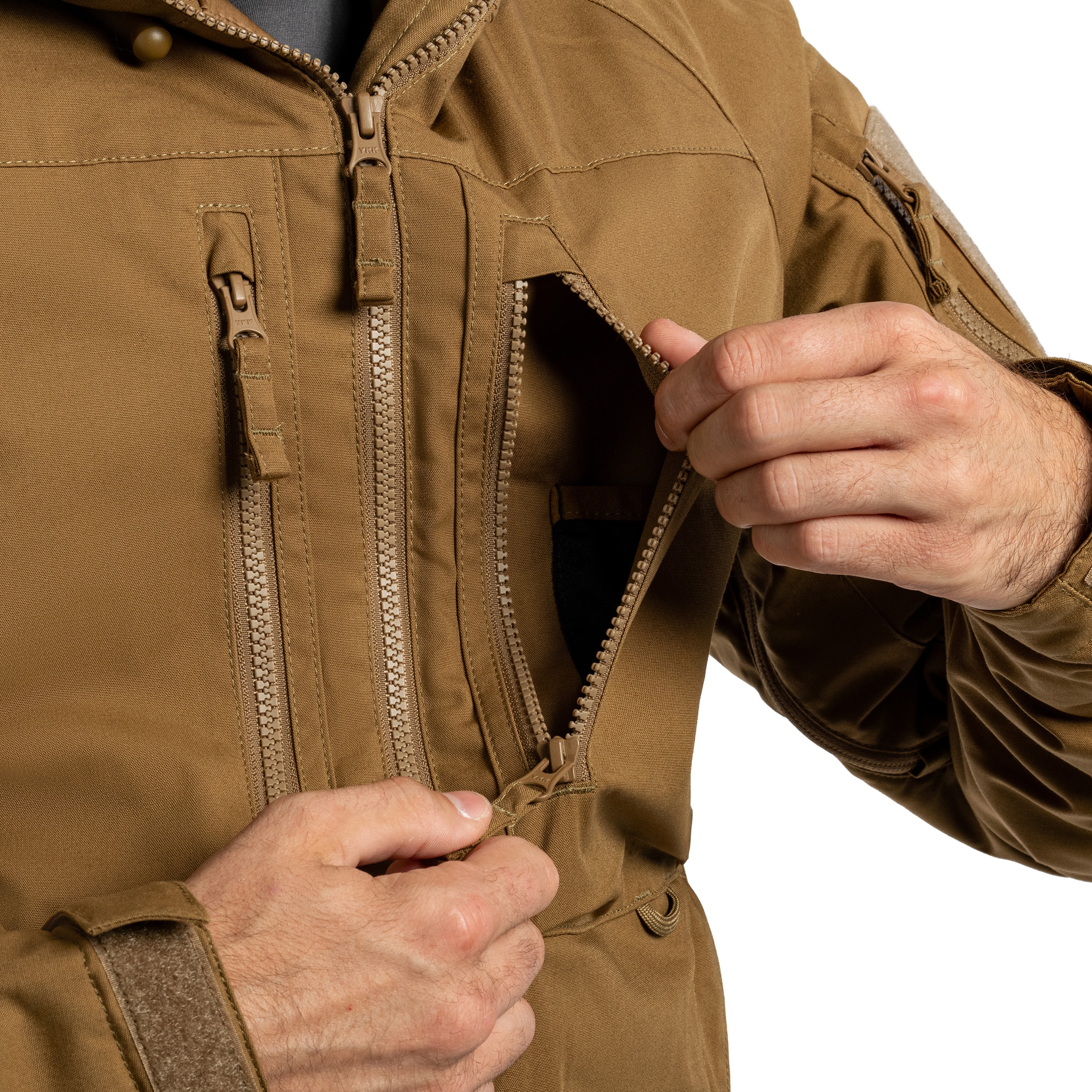 Kurtka Helikon Winter Yukon Duracanvas - Coyote