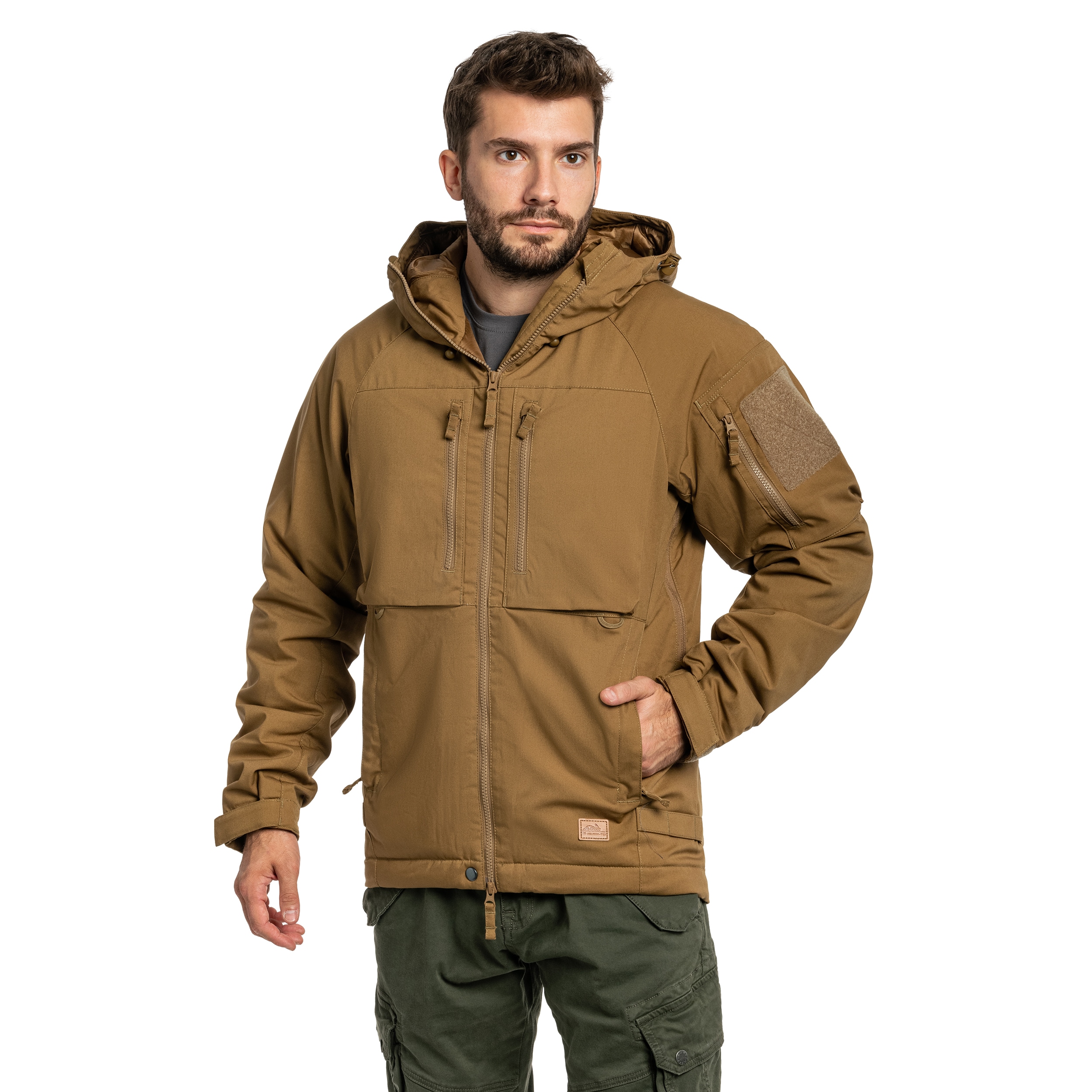 Kurtka Helikon Winter Yukon Duracanvas - Coyote