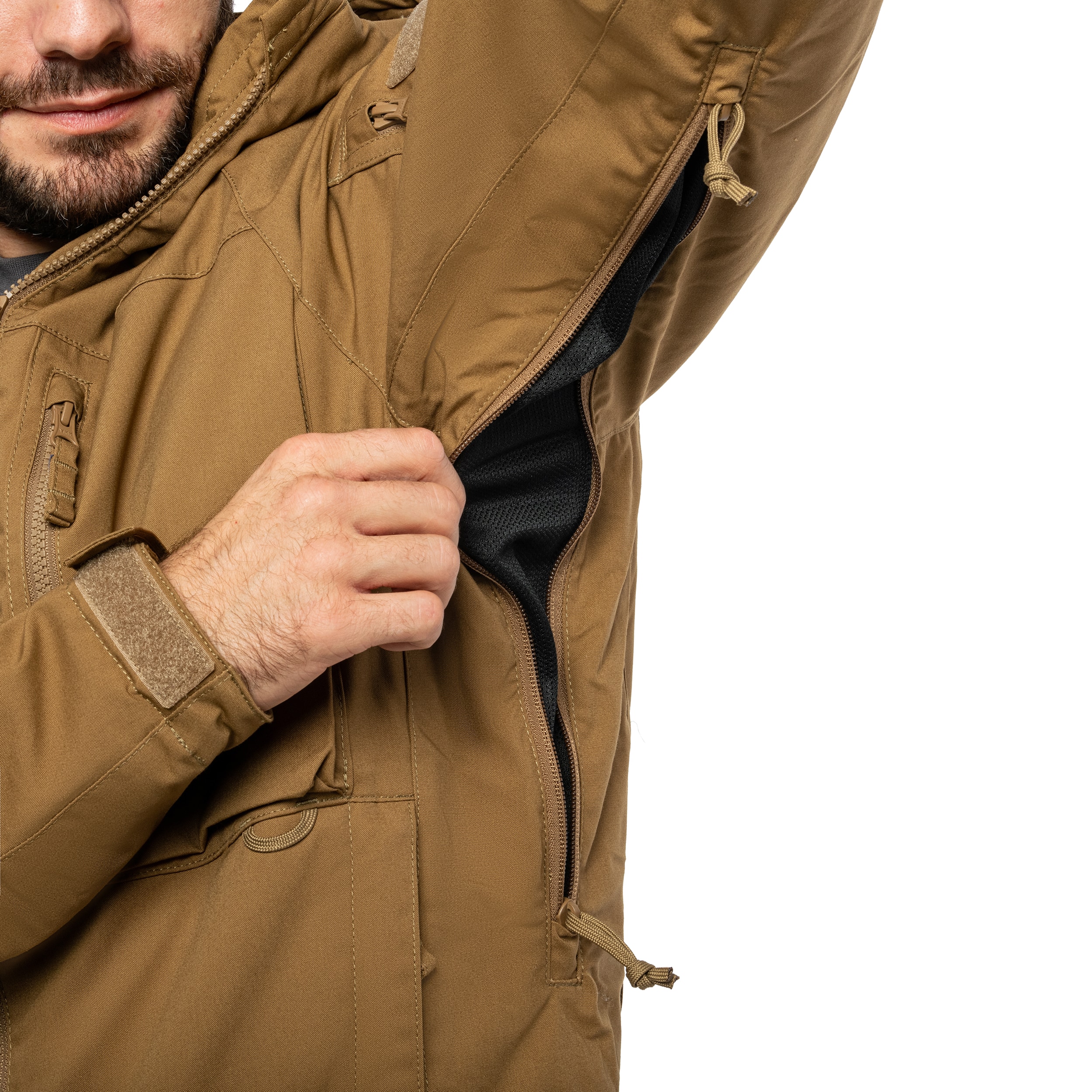 Kurtka Helikon Winter Yukon Duracanvas - Coyote