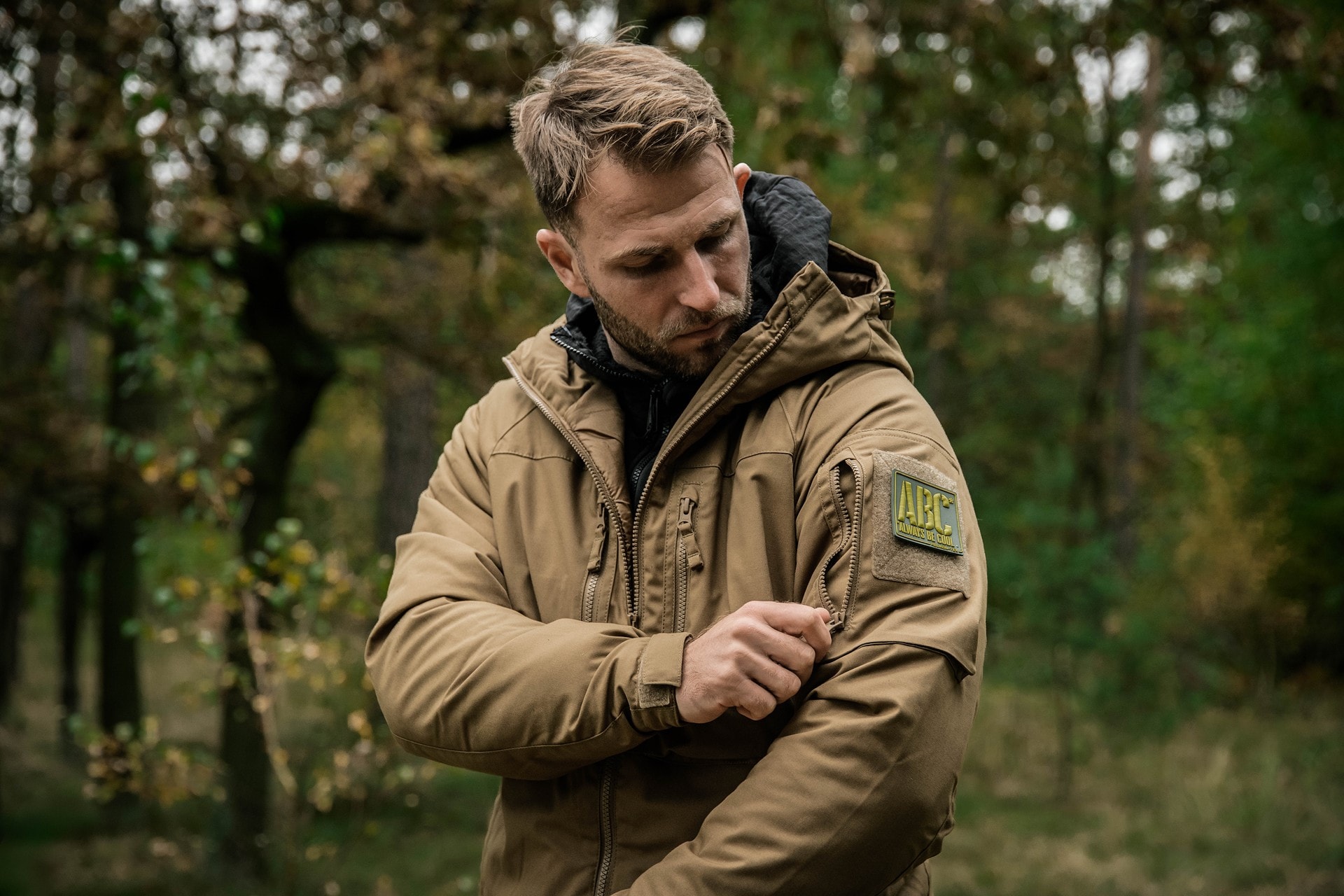 Kurtka Helikon Winter Yukon Duracanvas - Coyote