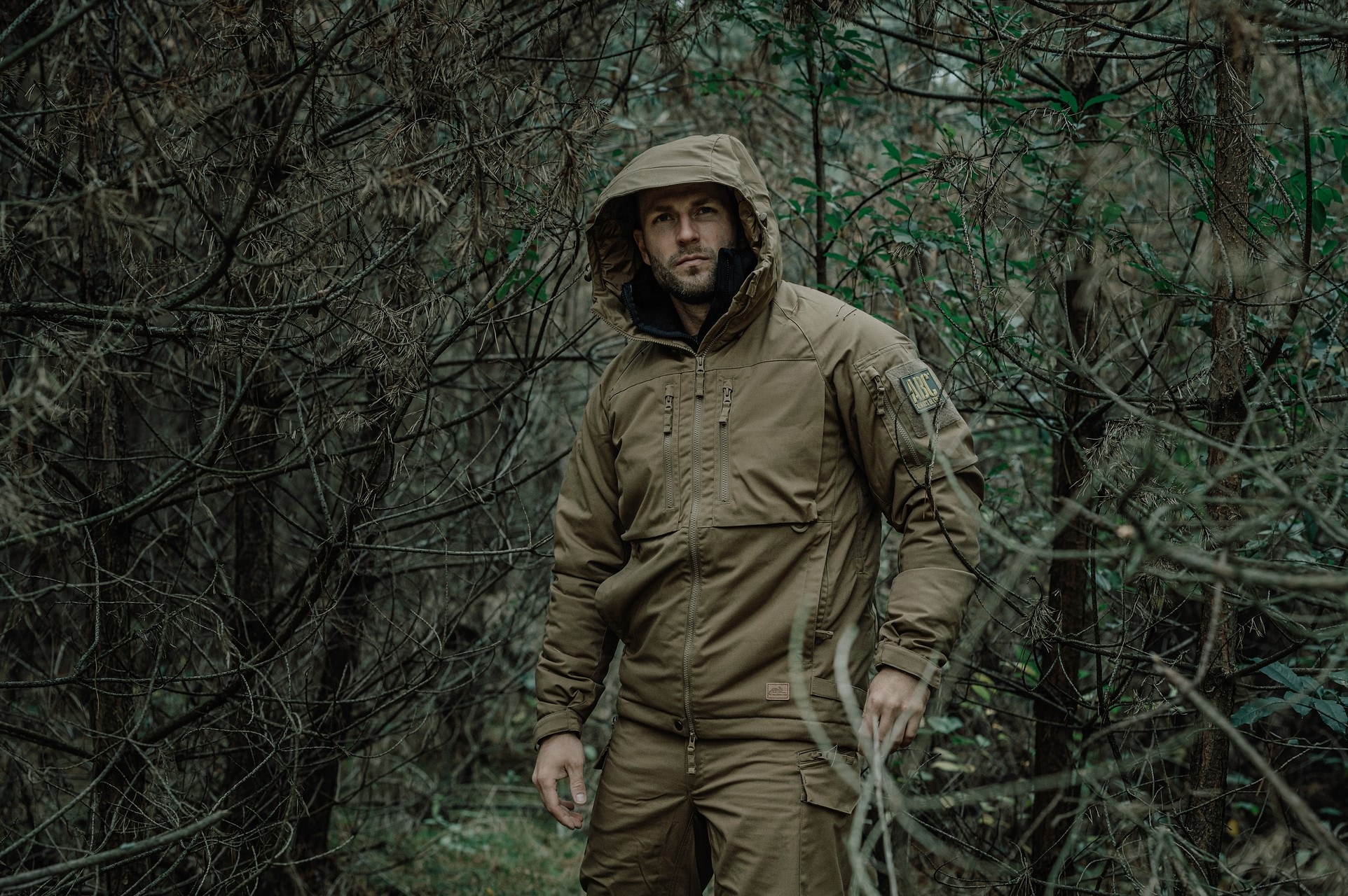 Kurtka Helikon Winter Yukon Duracanvas - Coyote