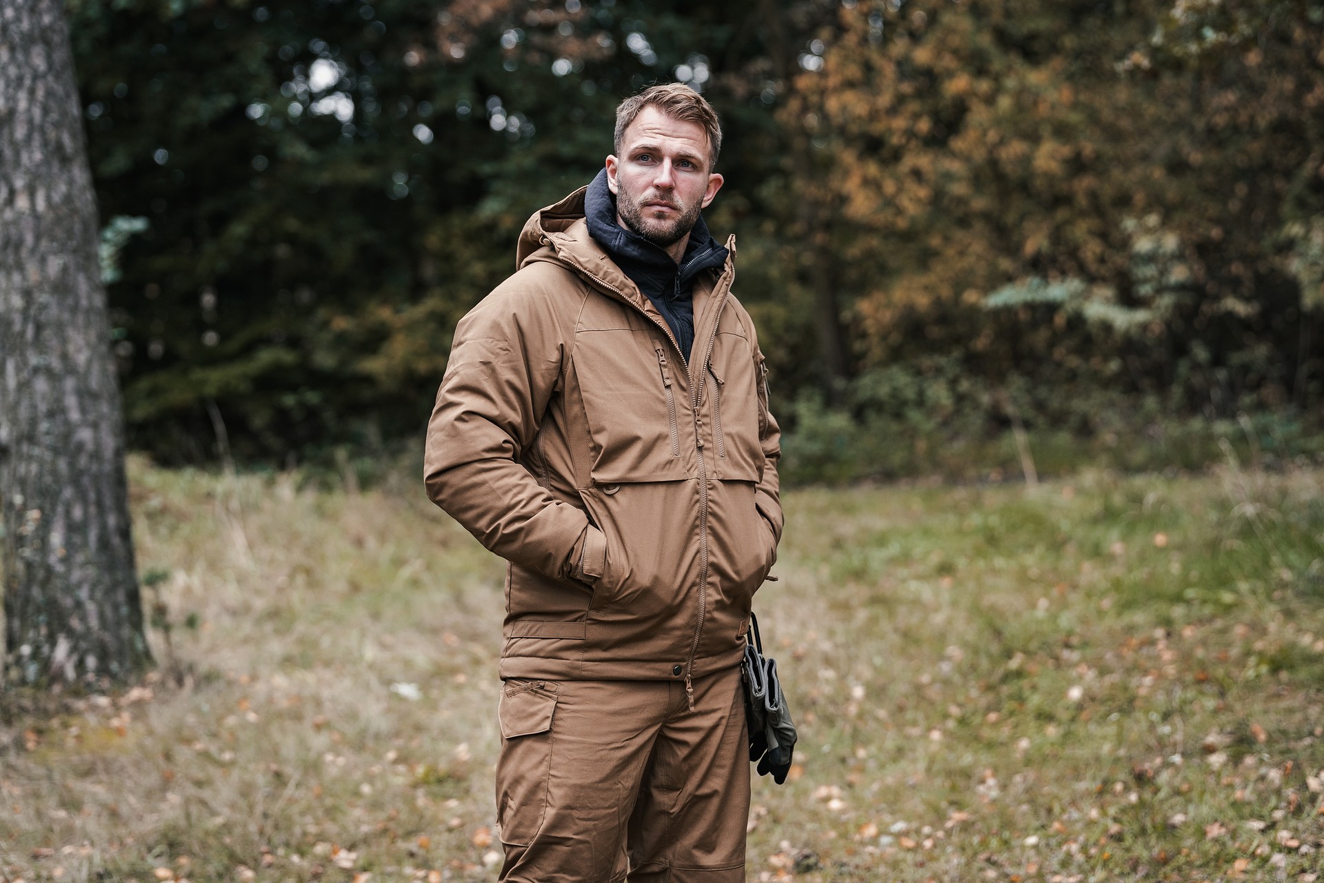 Kurtka Helikon Winter Yukon Duracanvas - Coyote