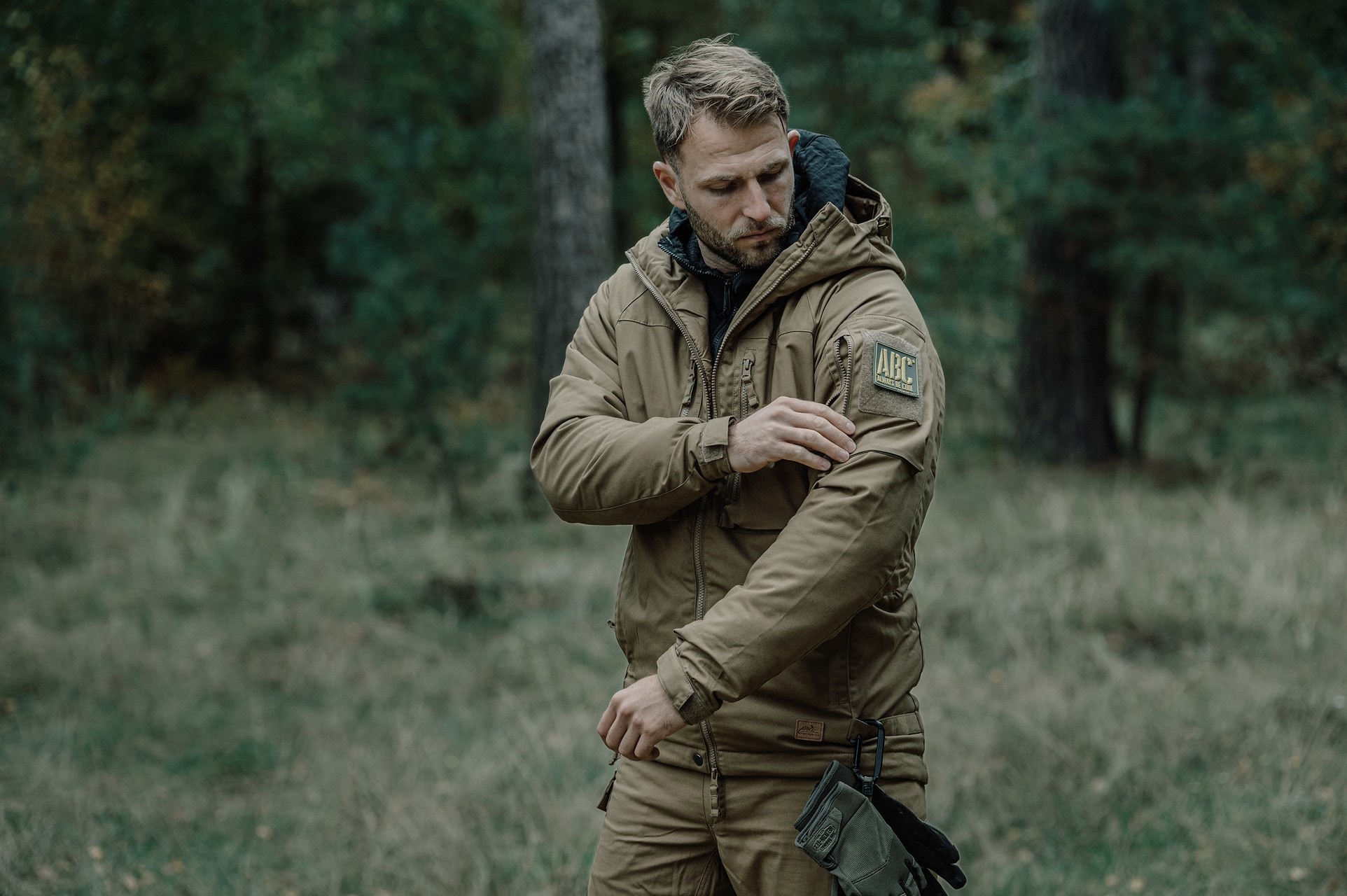 Kurtka Helikon Winter Yukon Duracanvas - Coyote