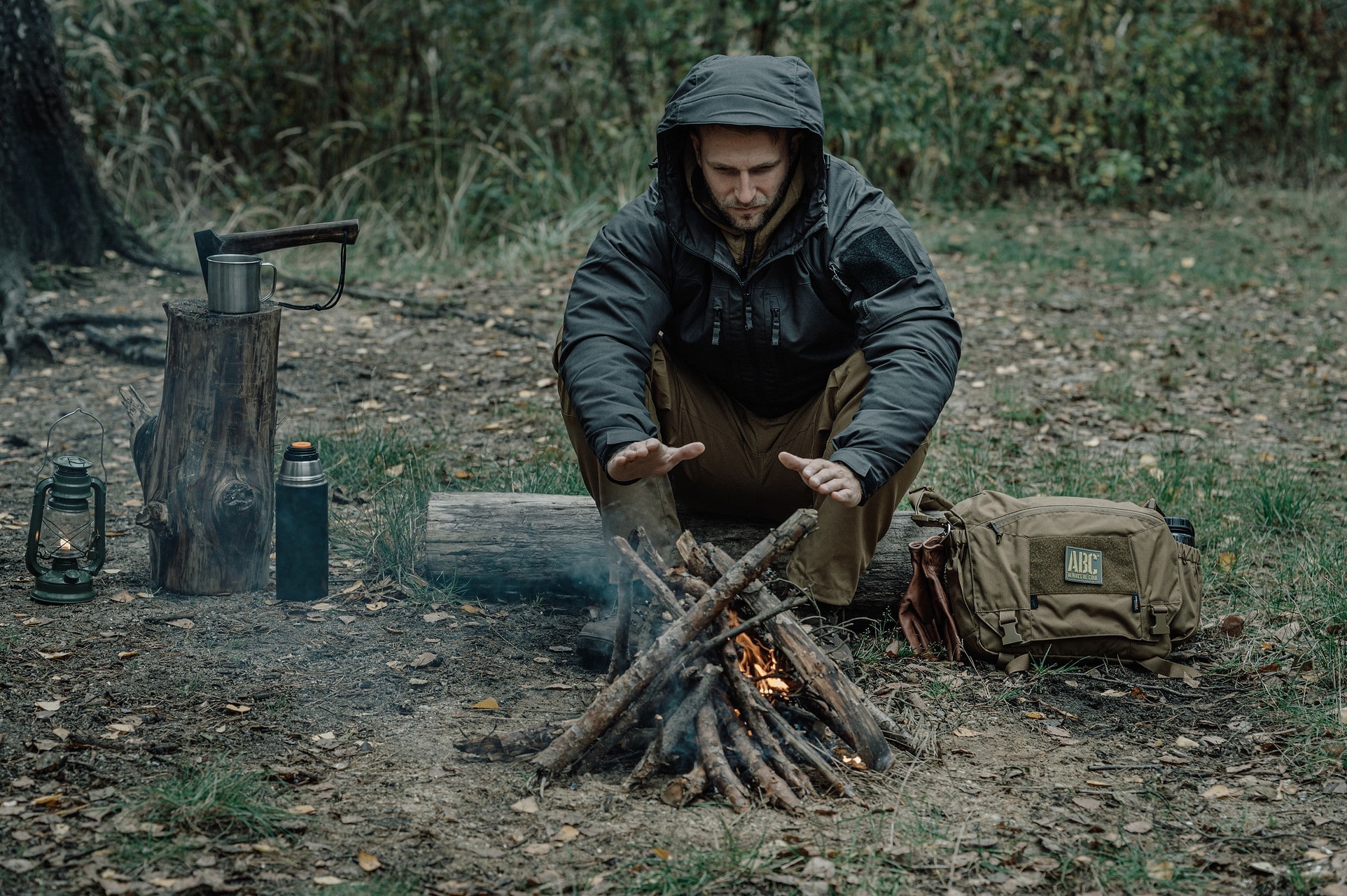 Kurtka Helikon Winter Yukon Duracanvas - Ash Grey