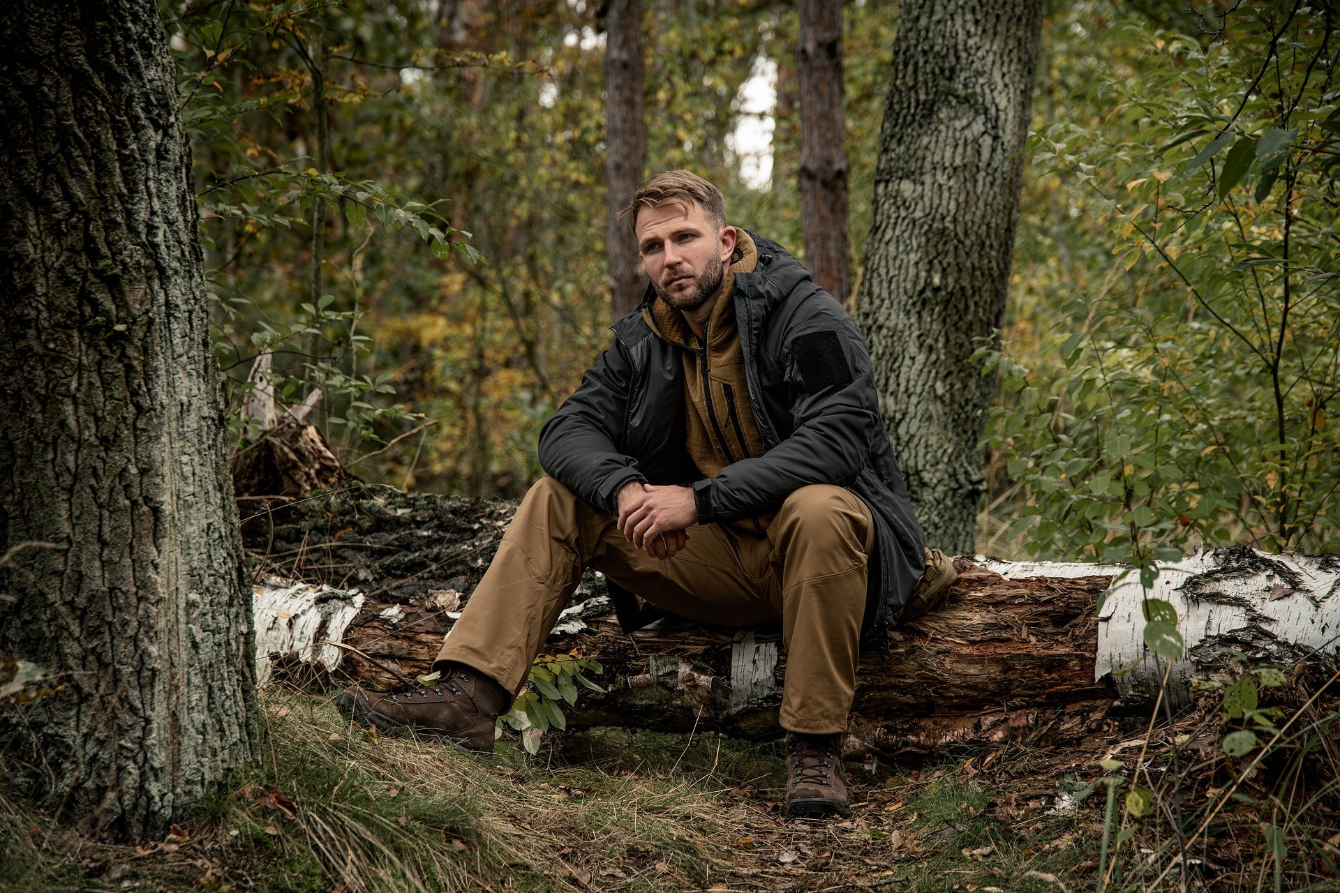 Kurtka Helikon Winter Yukon Duracanvas - Ash Grey