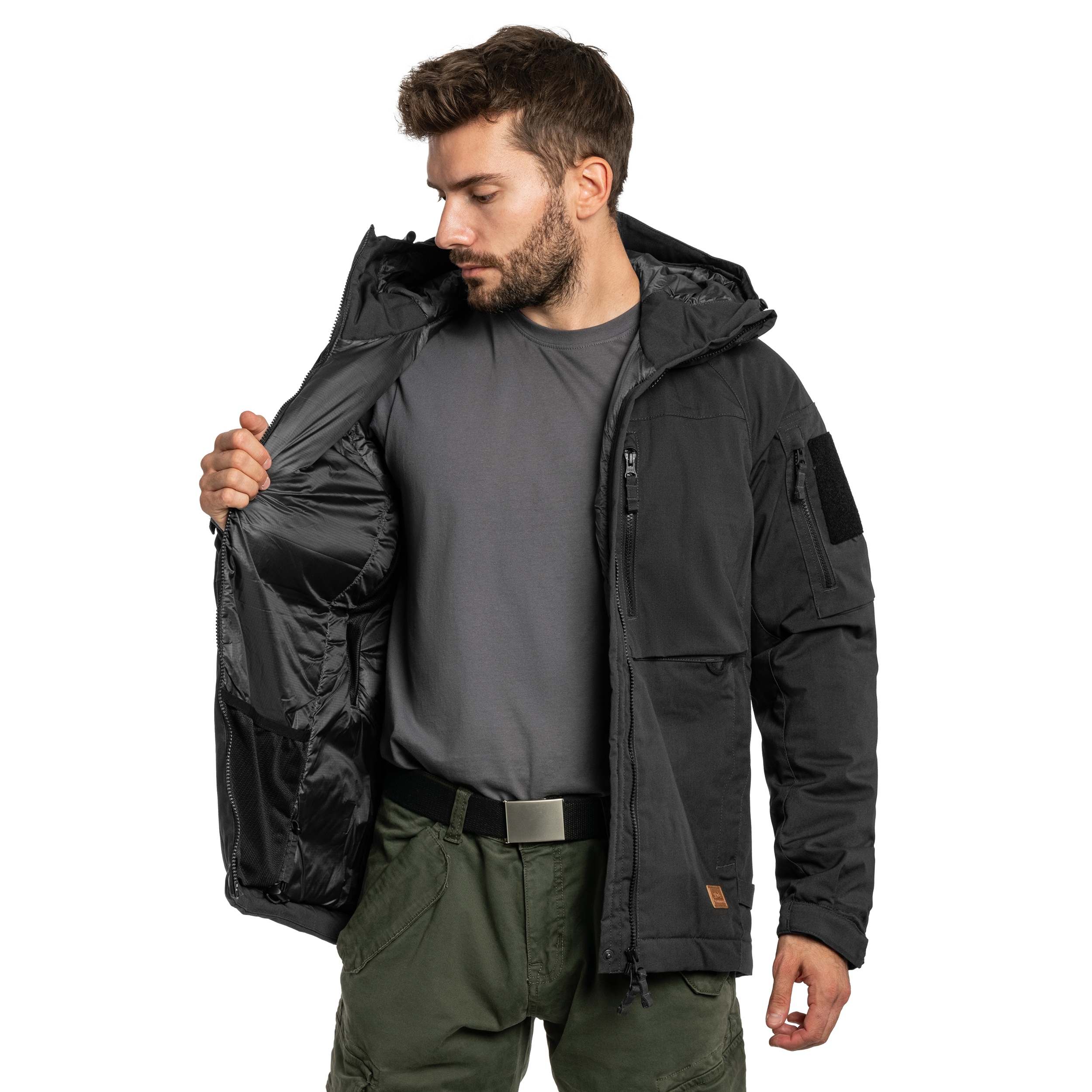 Kurtka Helikon Winter Yukon Duracanvas - Ash Grey