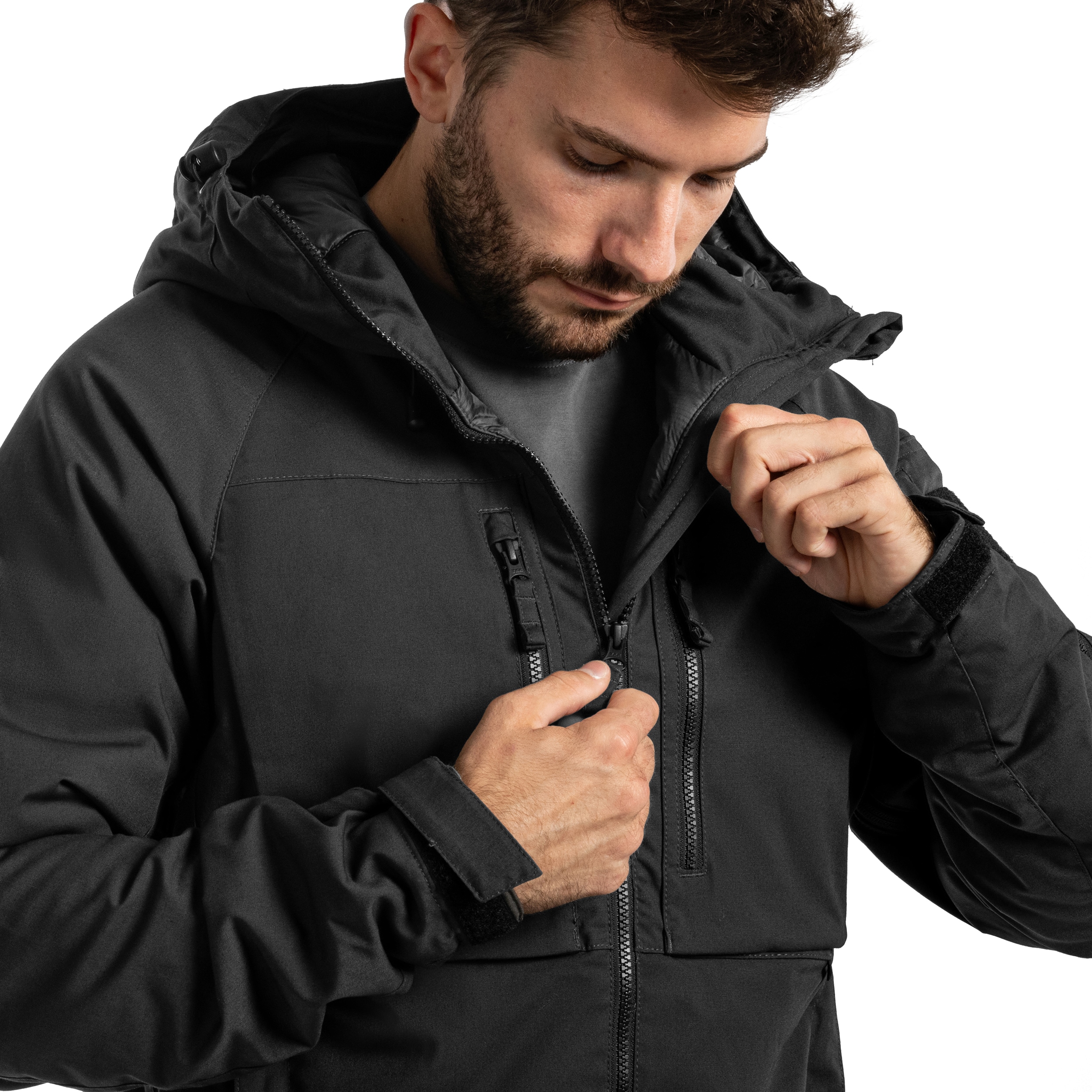 Kurtka Helikon Winter Yukon Duracanvas - Ash Grey