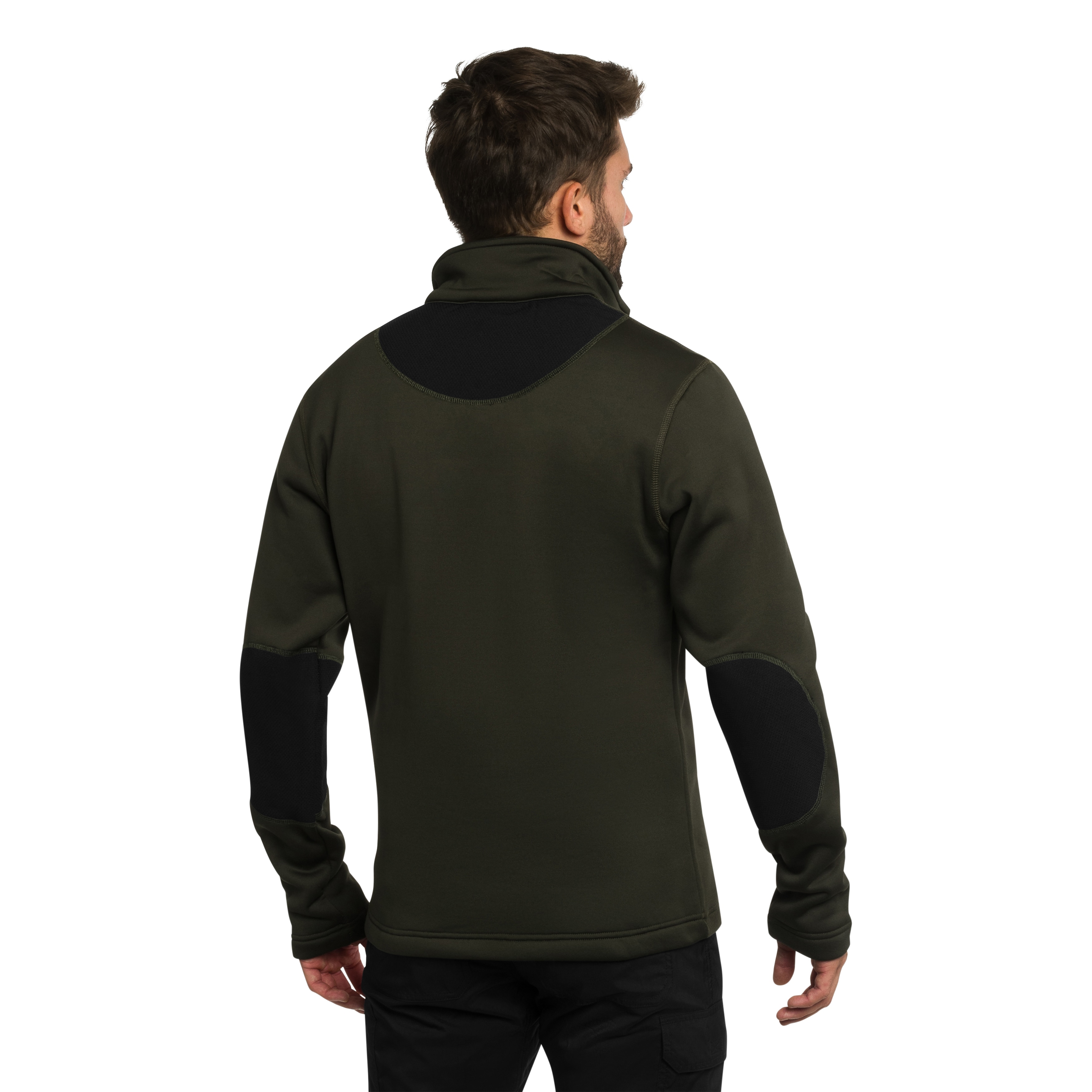 Bluza Mil-Tec Thermo Fleece Zip - Olive