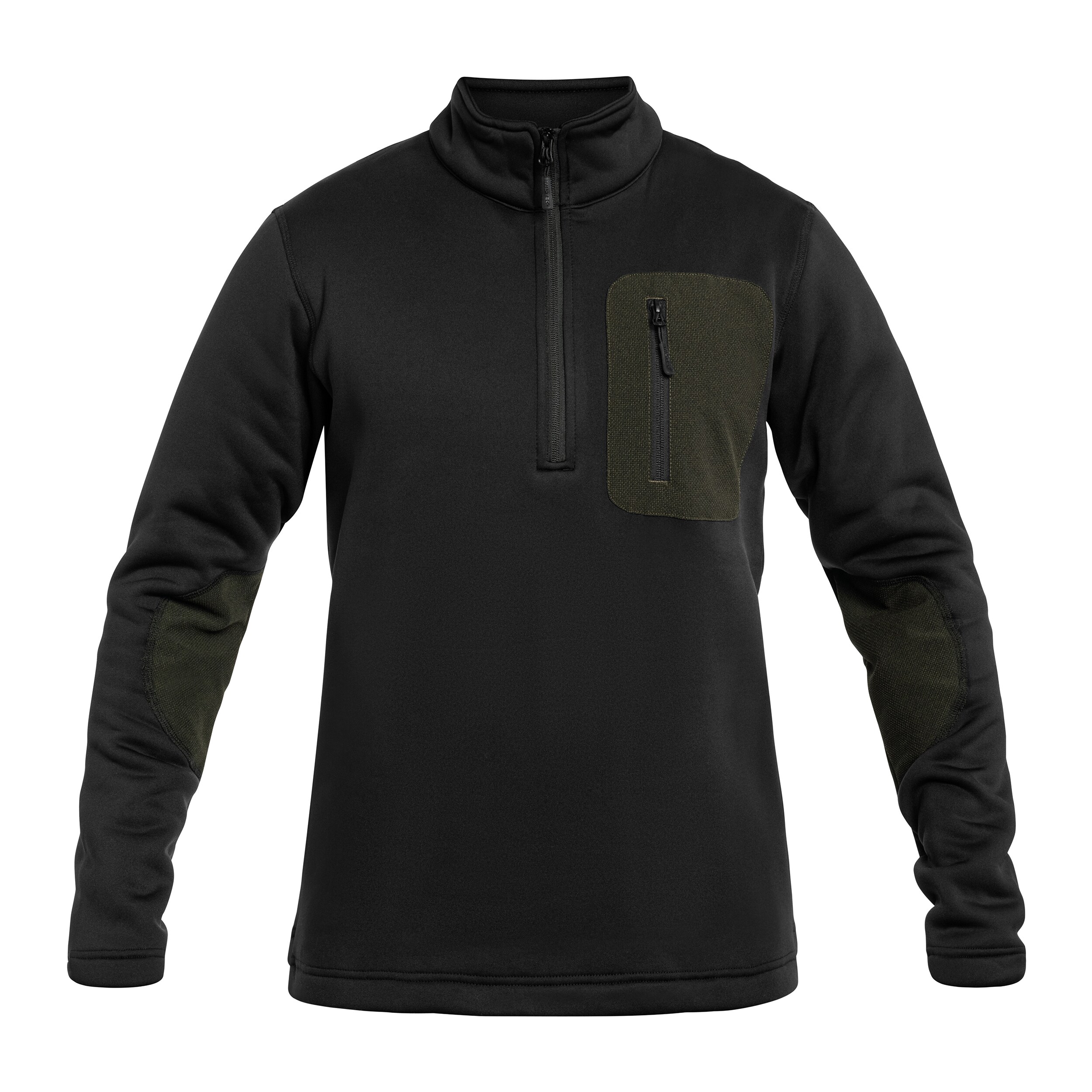 Кофта Mil-Tec Thermo Fleece Zip - Black