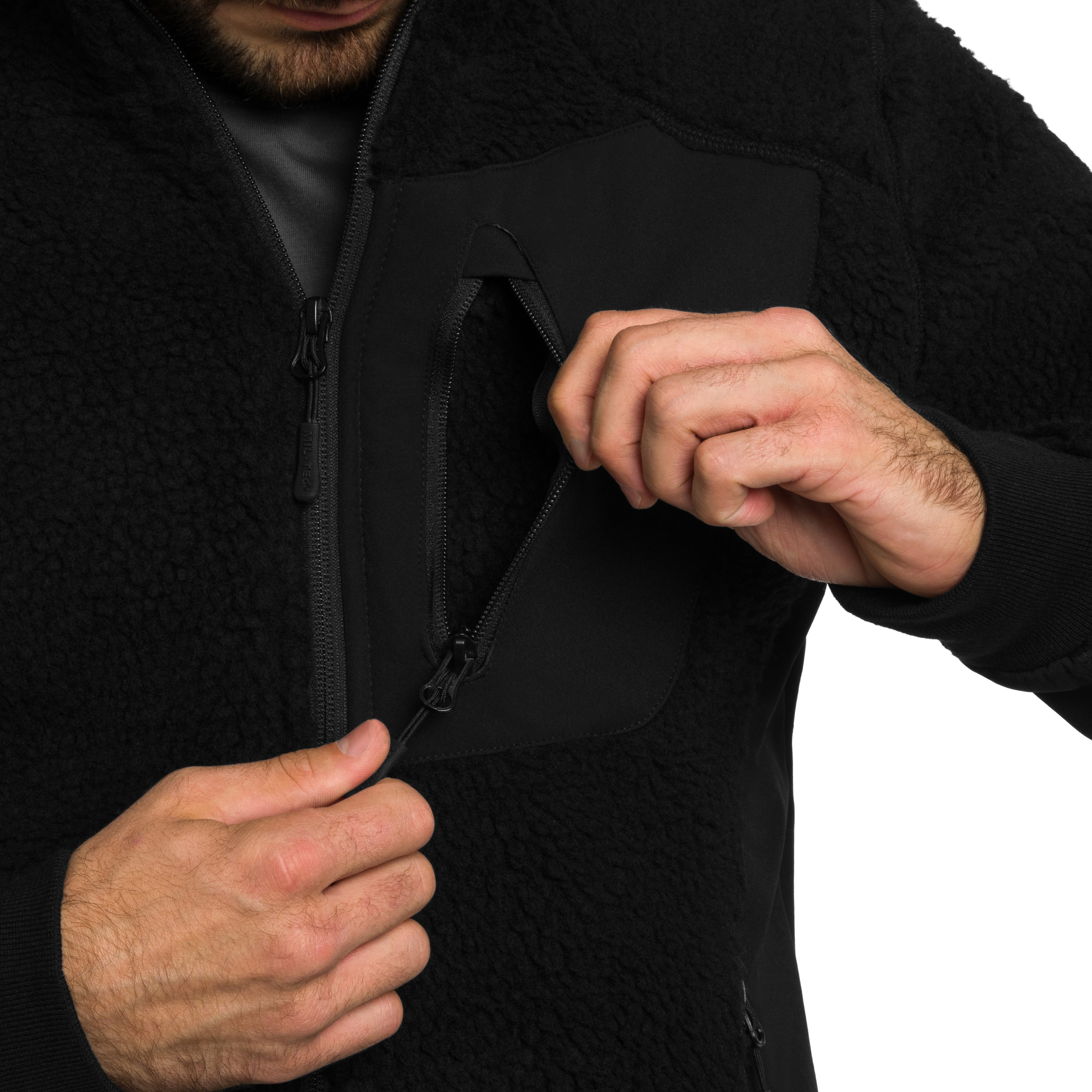 Polar Mil-Tec Bearforce Cold Weather Teddy-Fleece - Black