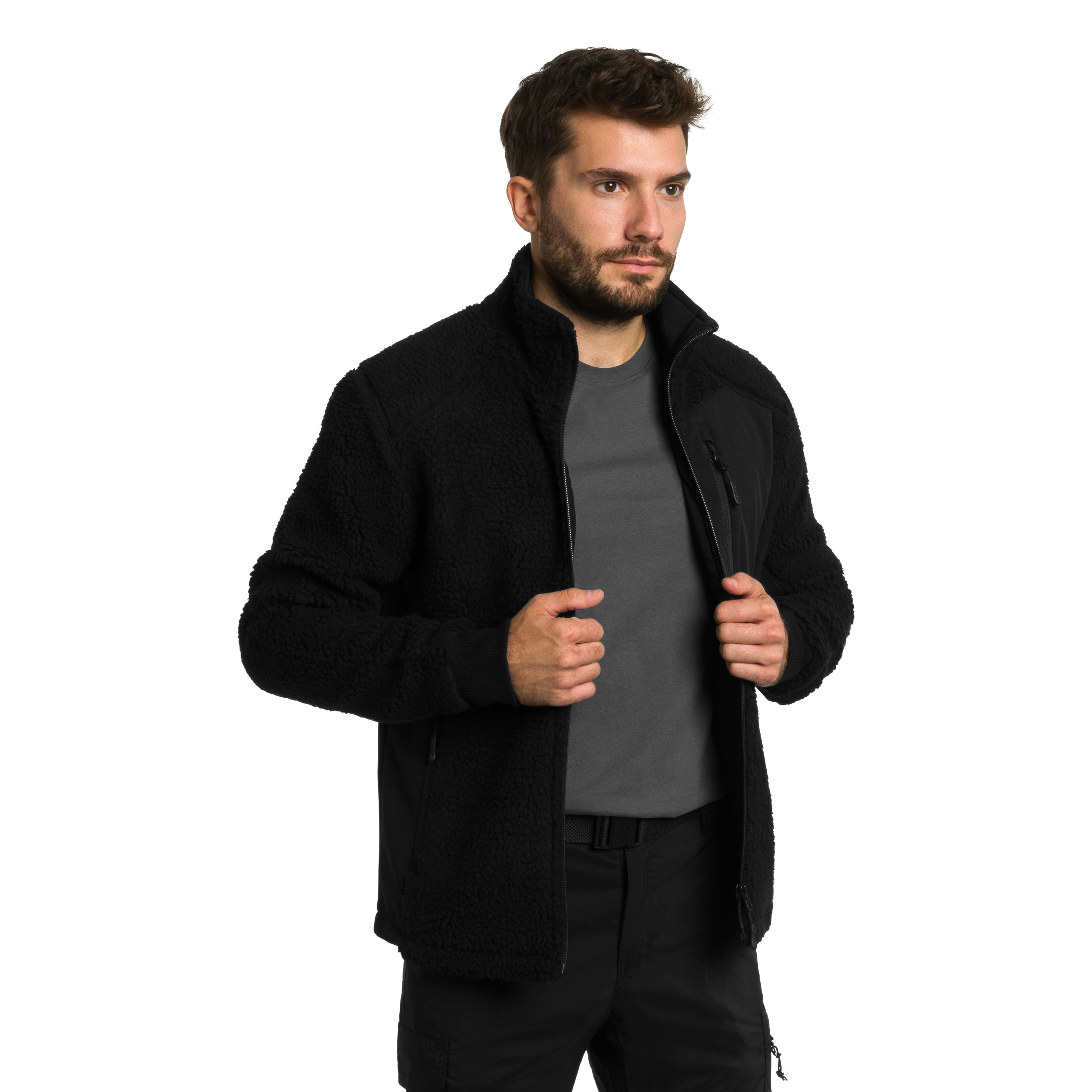 Polar Mil-Tec Bearforce Cold Weather Teddy-Fleece - Black