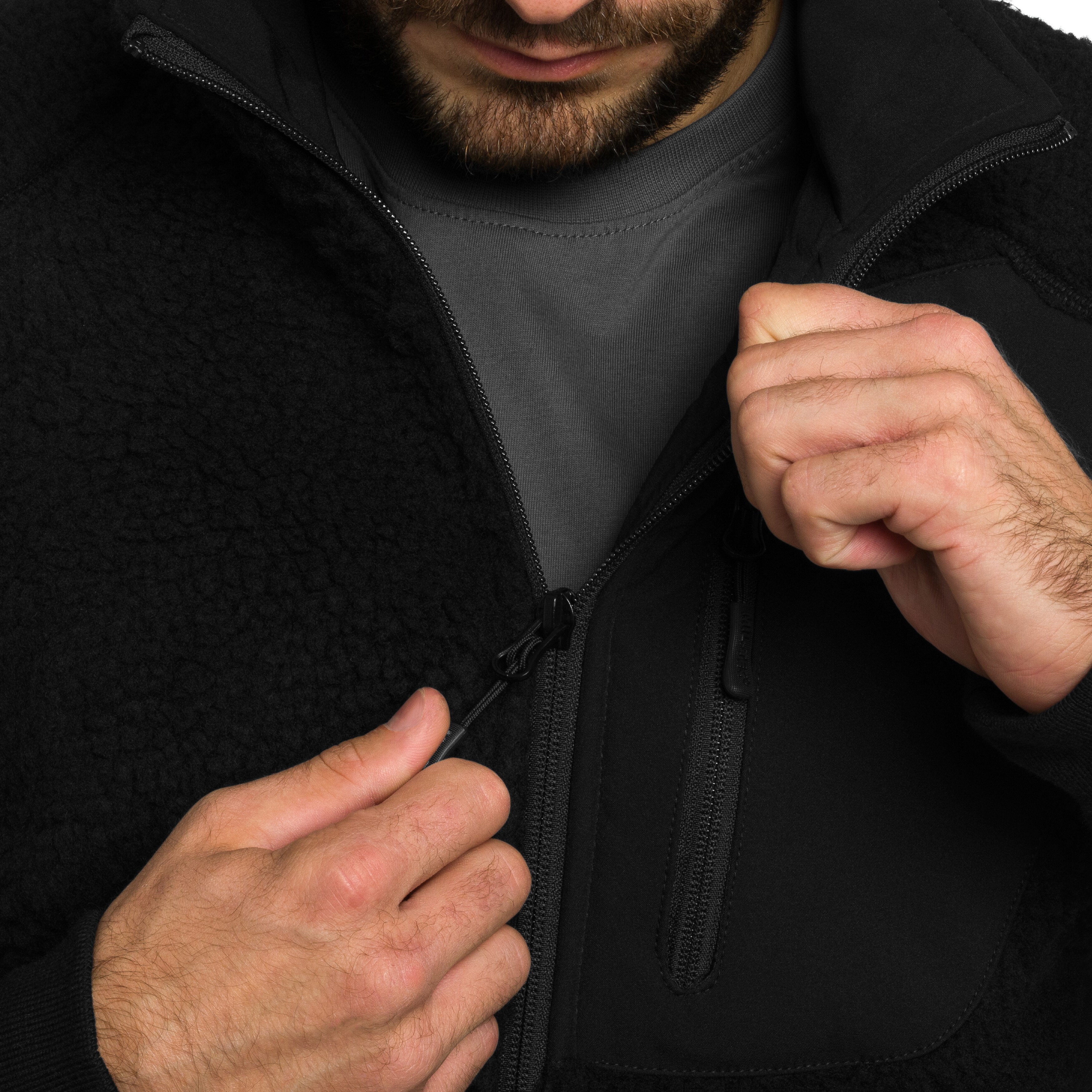 Polar Mil-Tec Bearforce Cold Weather Teddy-Fleece - Black