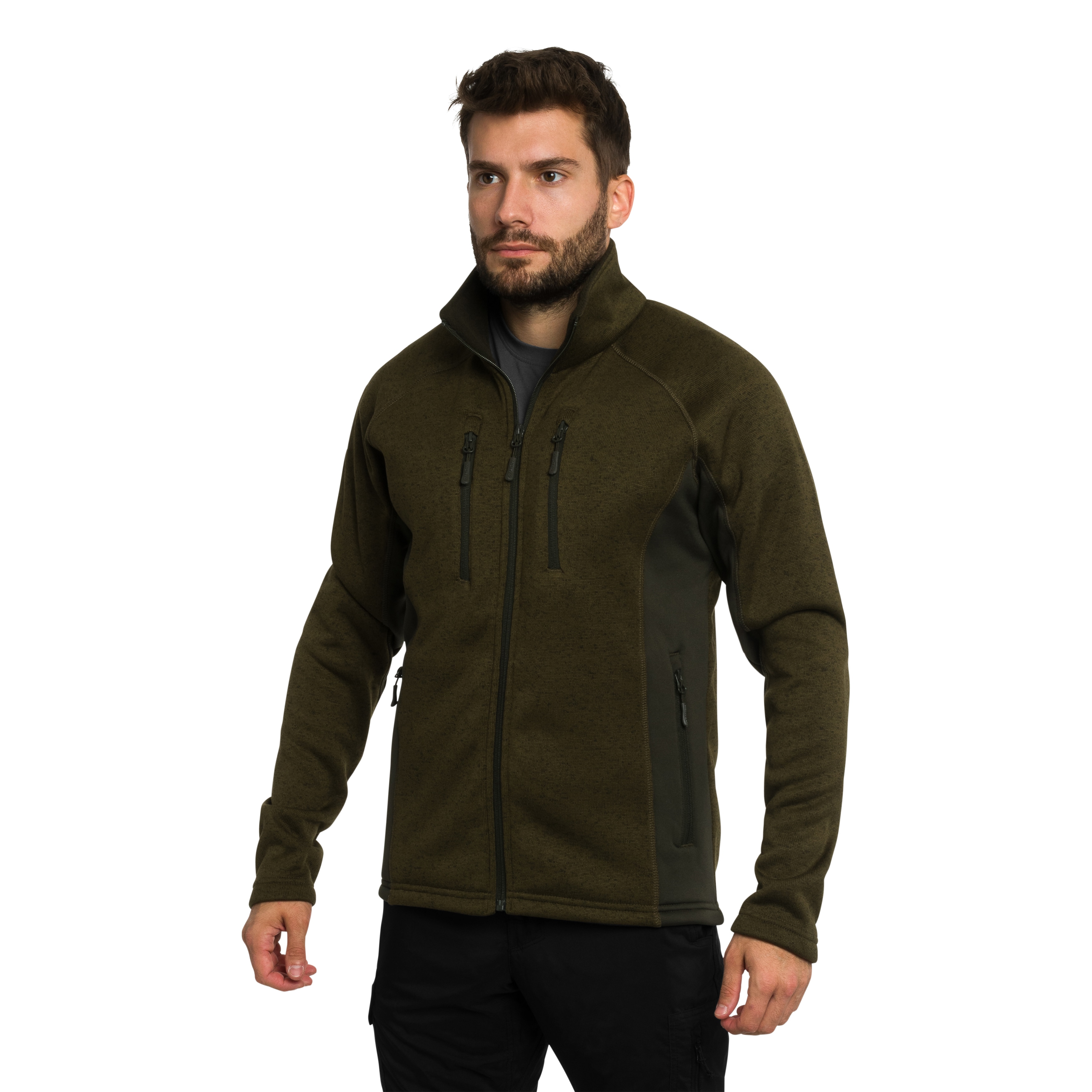 Polar Mil-Tec Outdoor Structure Fleece - Olive