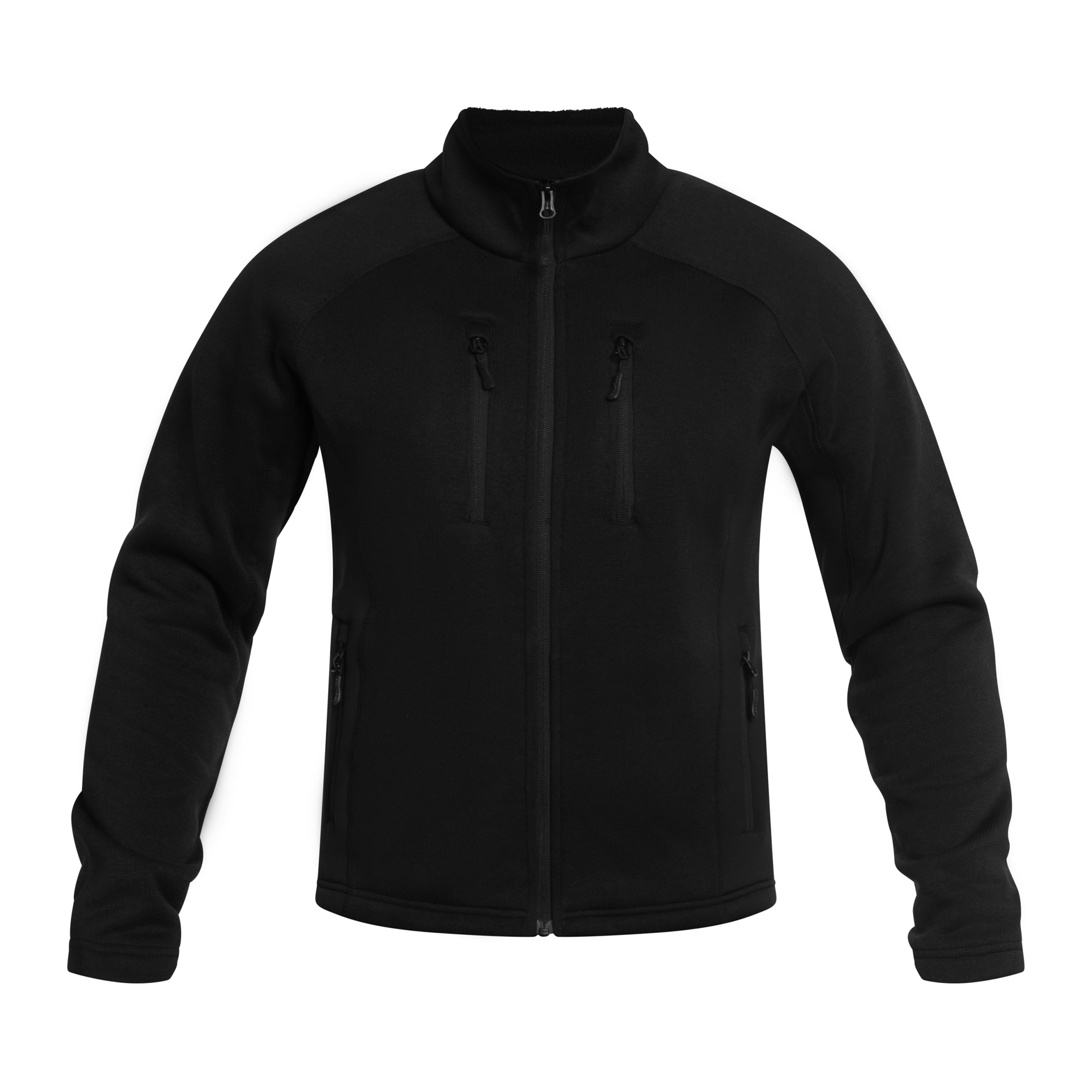 Флісова кофта Mil-Tec Outdoor Structure Fleece - Black