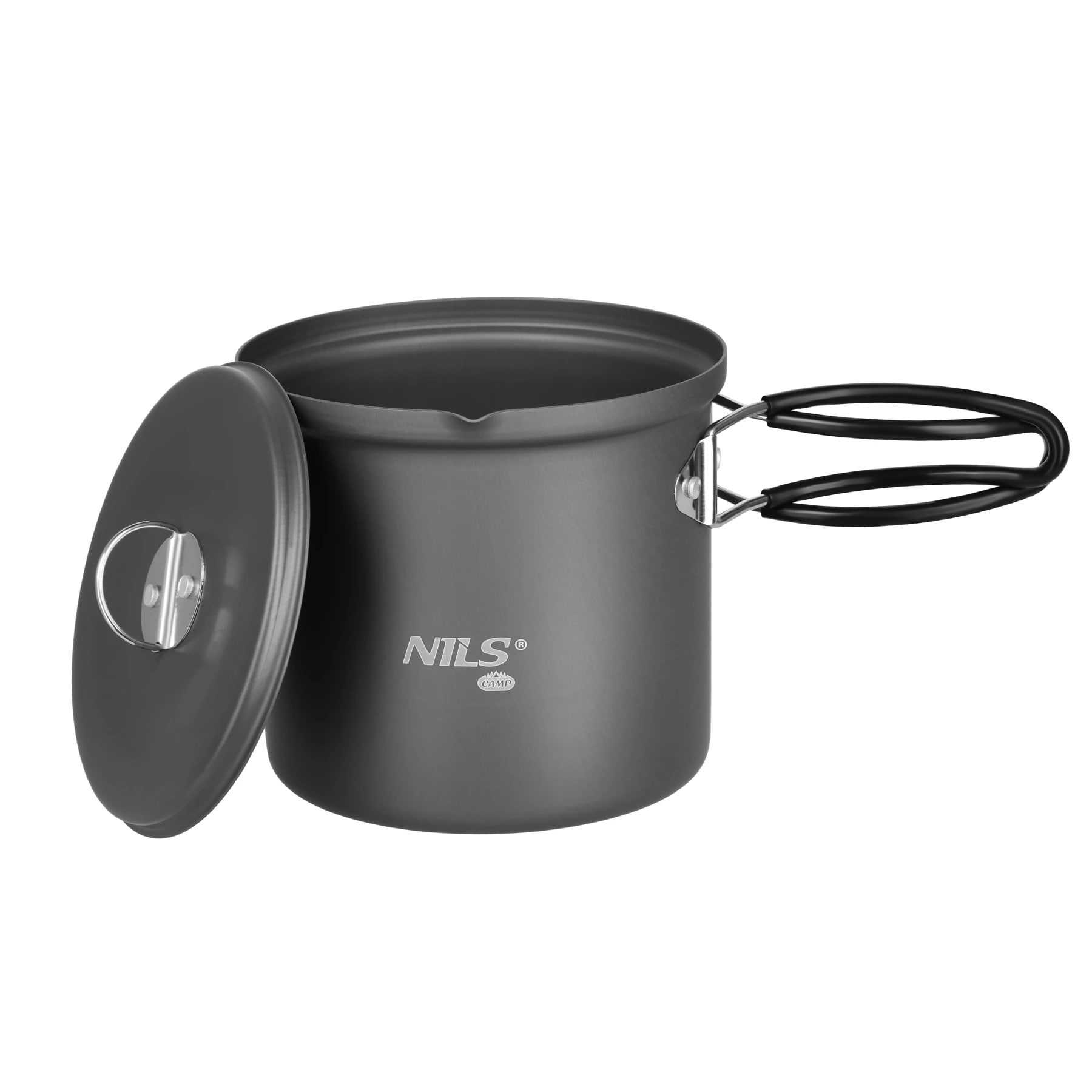 Туристична каструля з кришкою Nils Camp NC4202 - 1 л