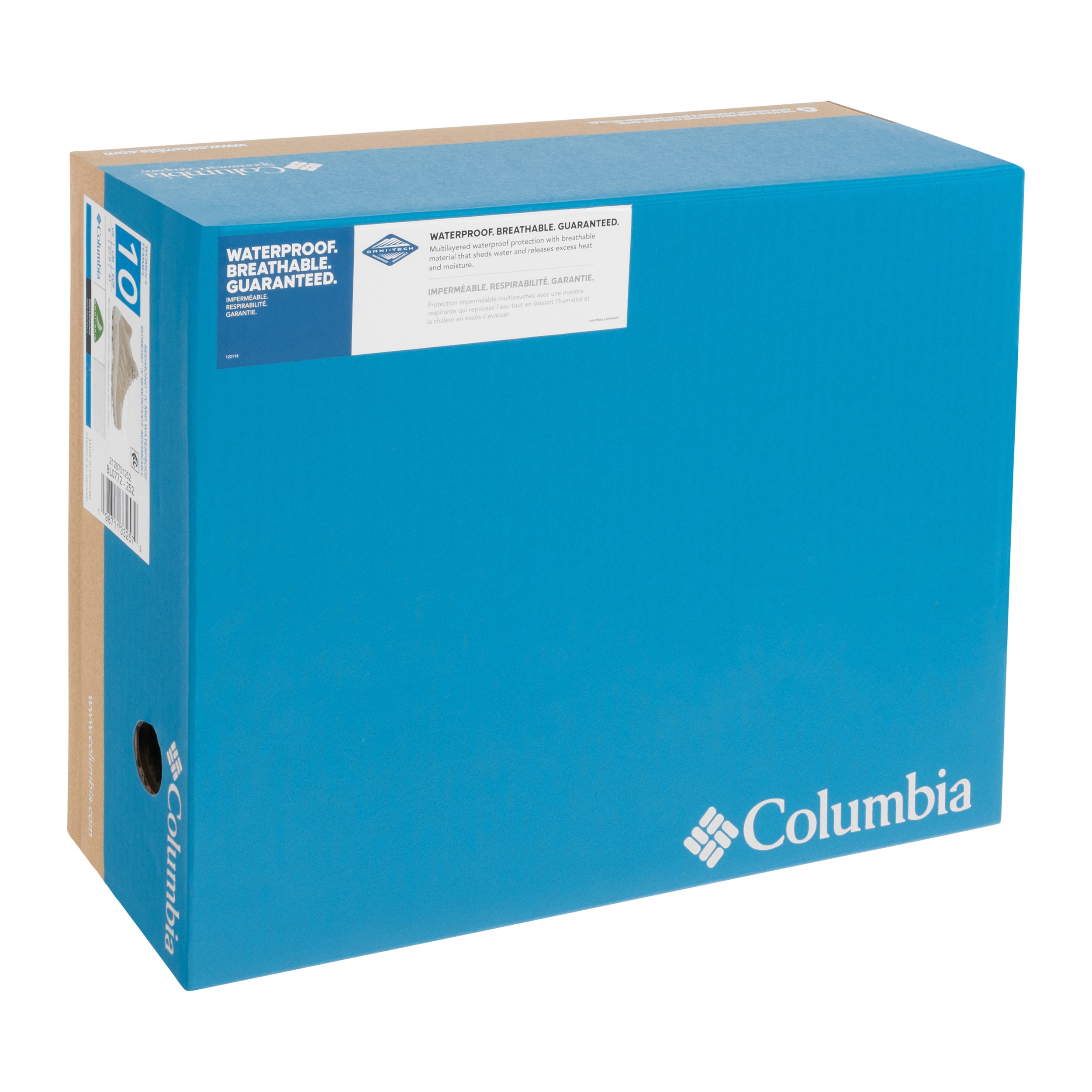 Buty Damskie Columbia Redmond IV Waterproof - Wet Sand/Granite Purple