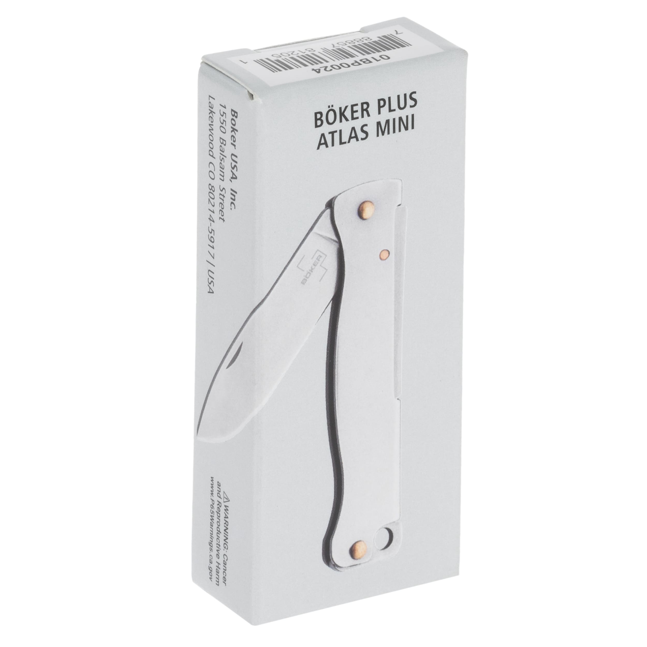 Nóż składany Boker Plus Atlas Mini - Silver