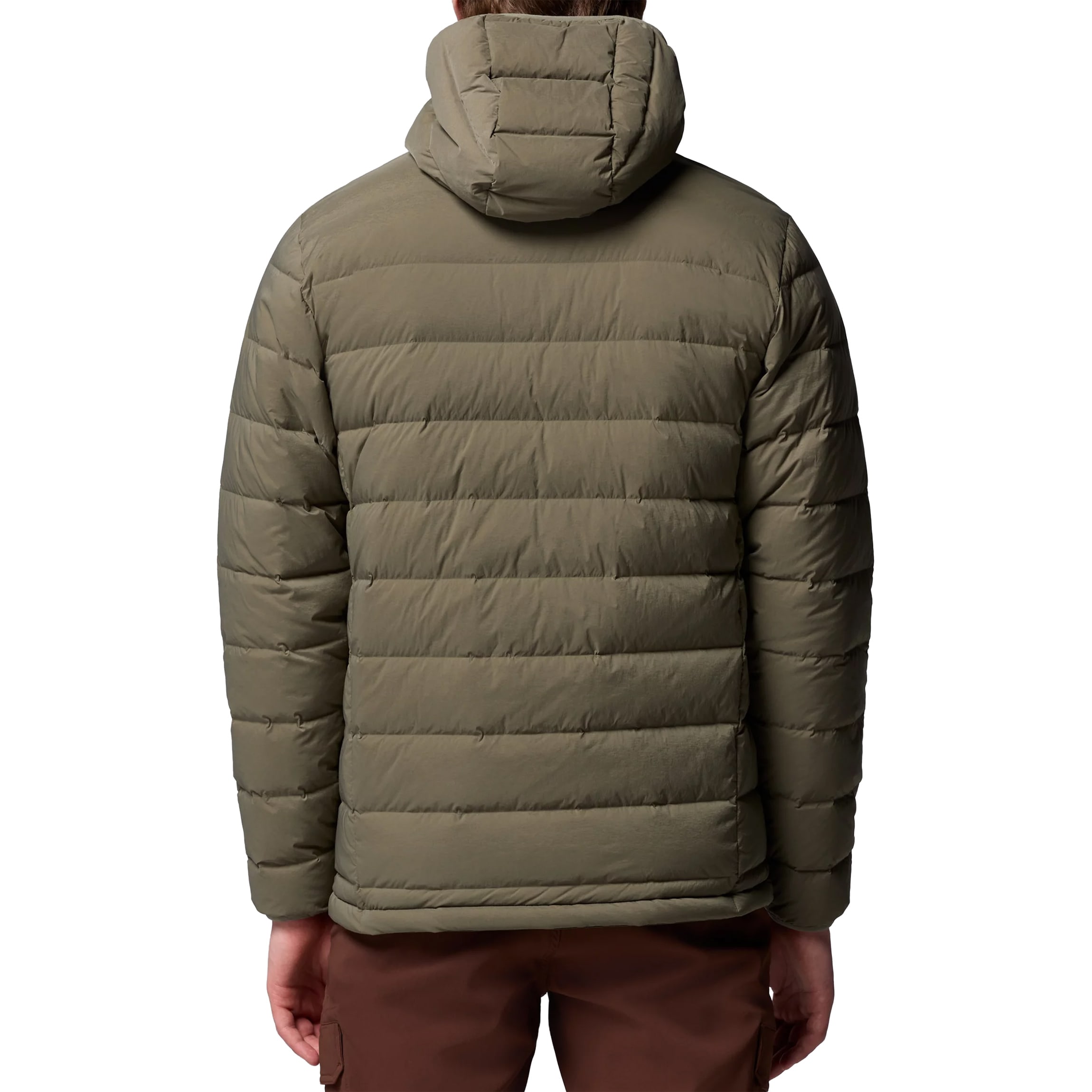 Kurtka Columbia Drift Peak Stretch Down Hooded - Stone Green