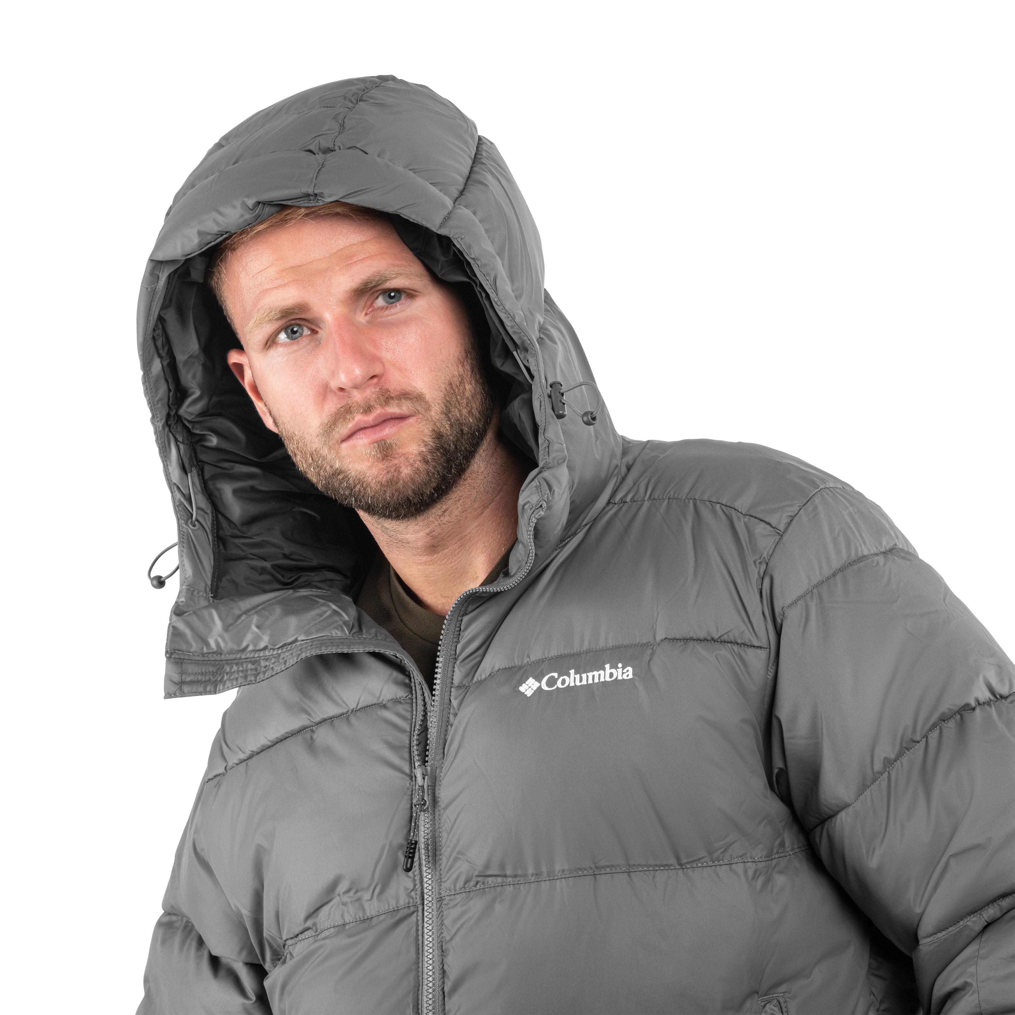 Kurtka Columbia Pike Lake II Hooded Jacket v25 - City Grey