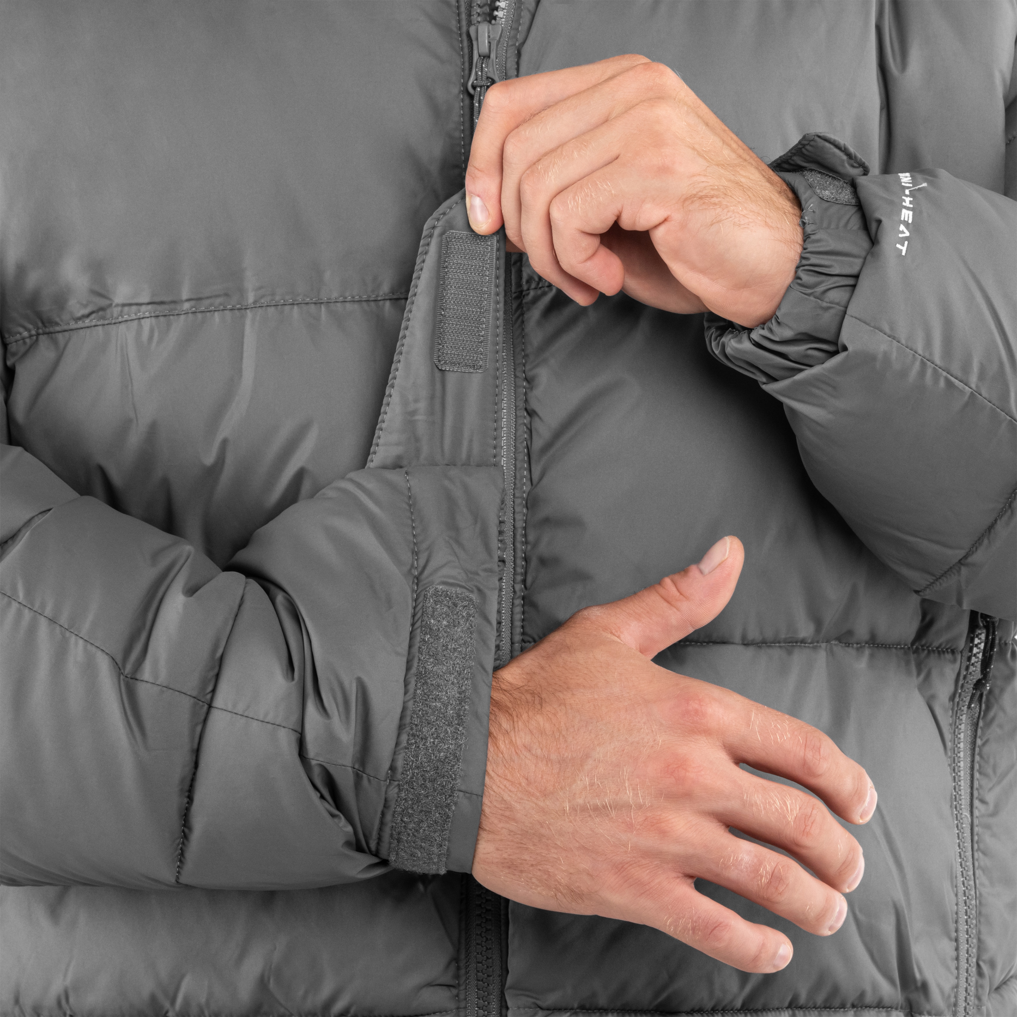Kurtka Columbia Pike Lake II Hooded Jacket v25 - City Grey