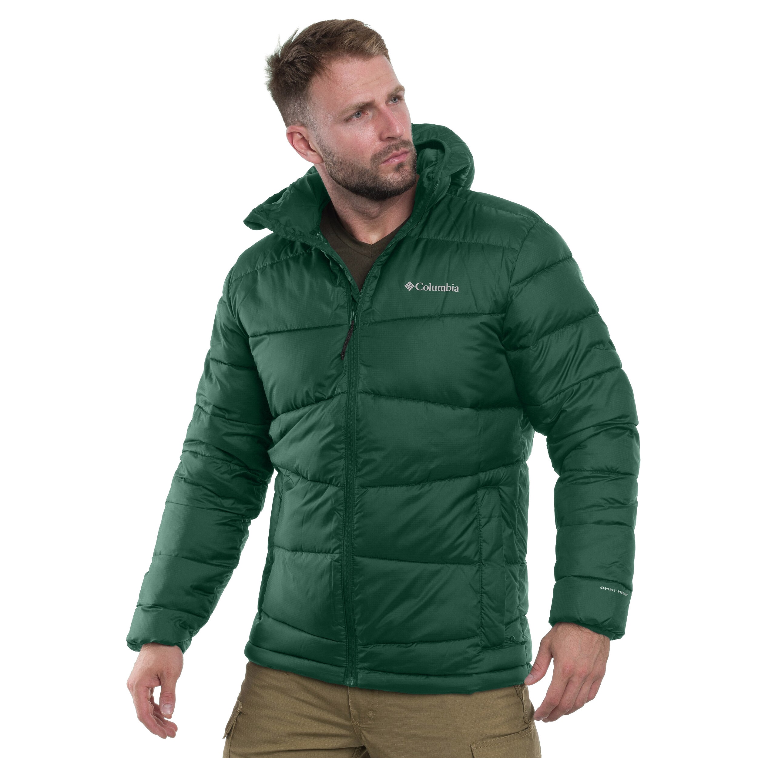 Kurtka Columbia Fivemile Butte II Hooded - Rain Forest