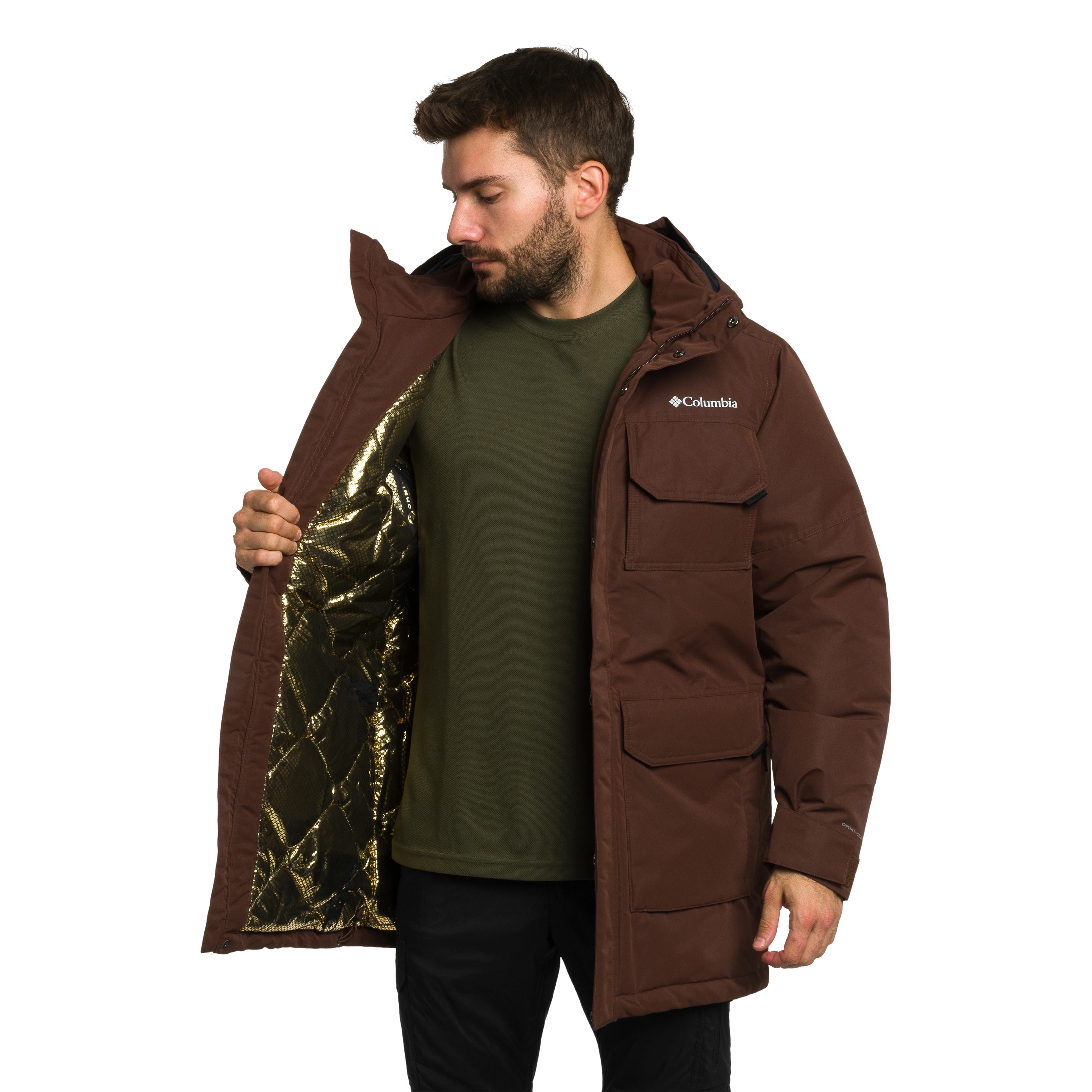 Kurtka Columbia Landroamer II Parka - Tobacco
