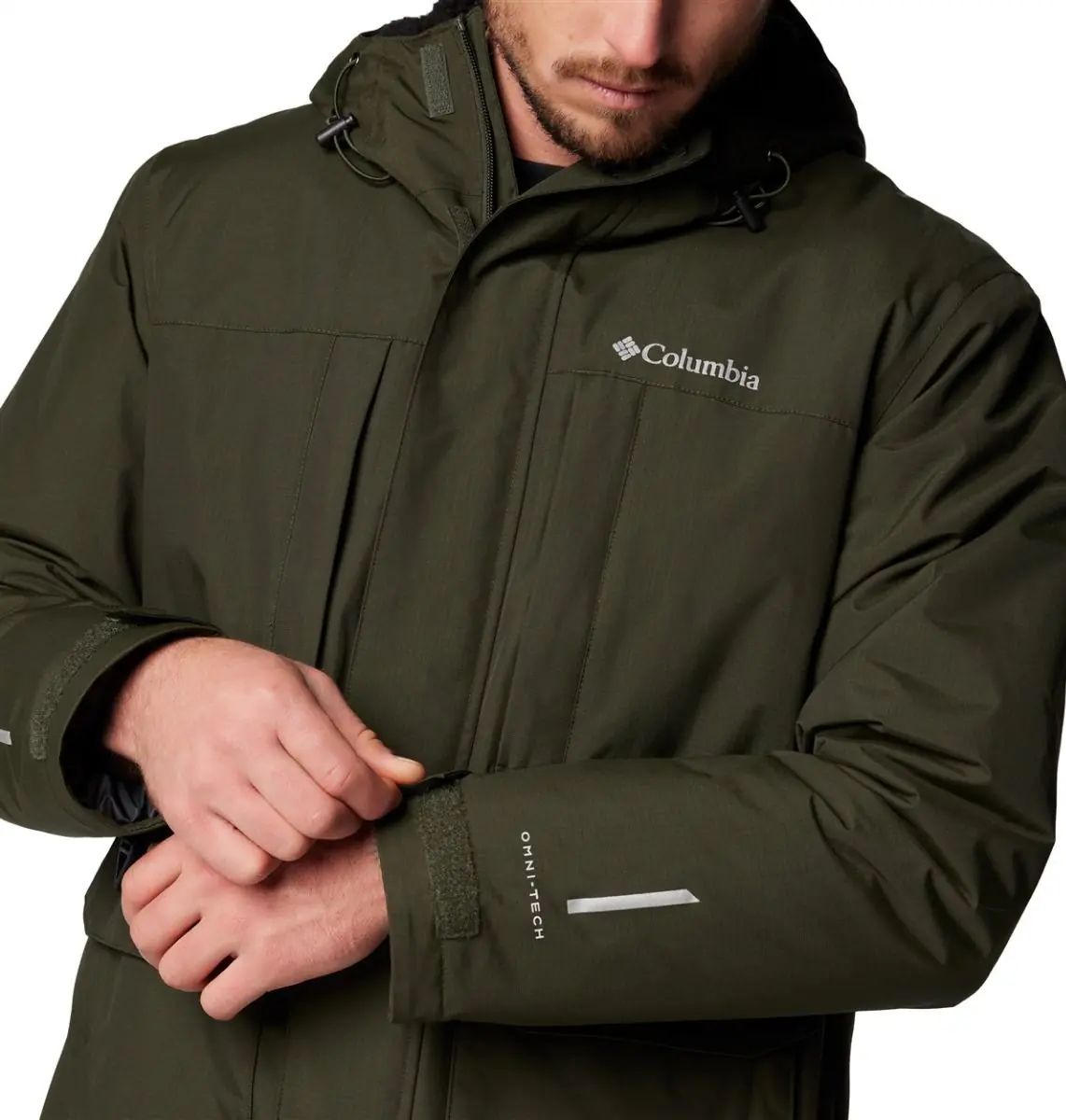 Kurtka Columbia Landroamer Sherpa Lined Waterproof Hooded - Greenscape