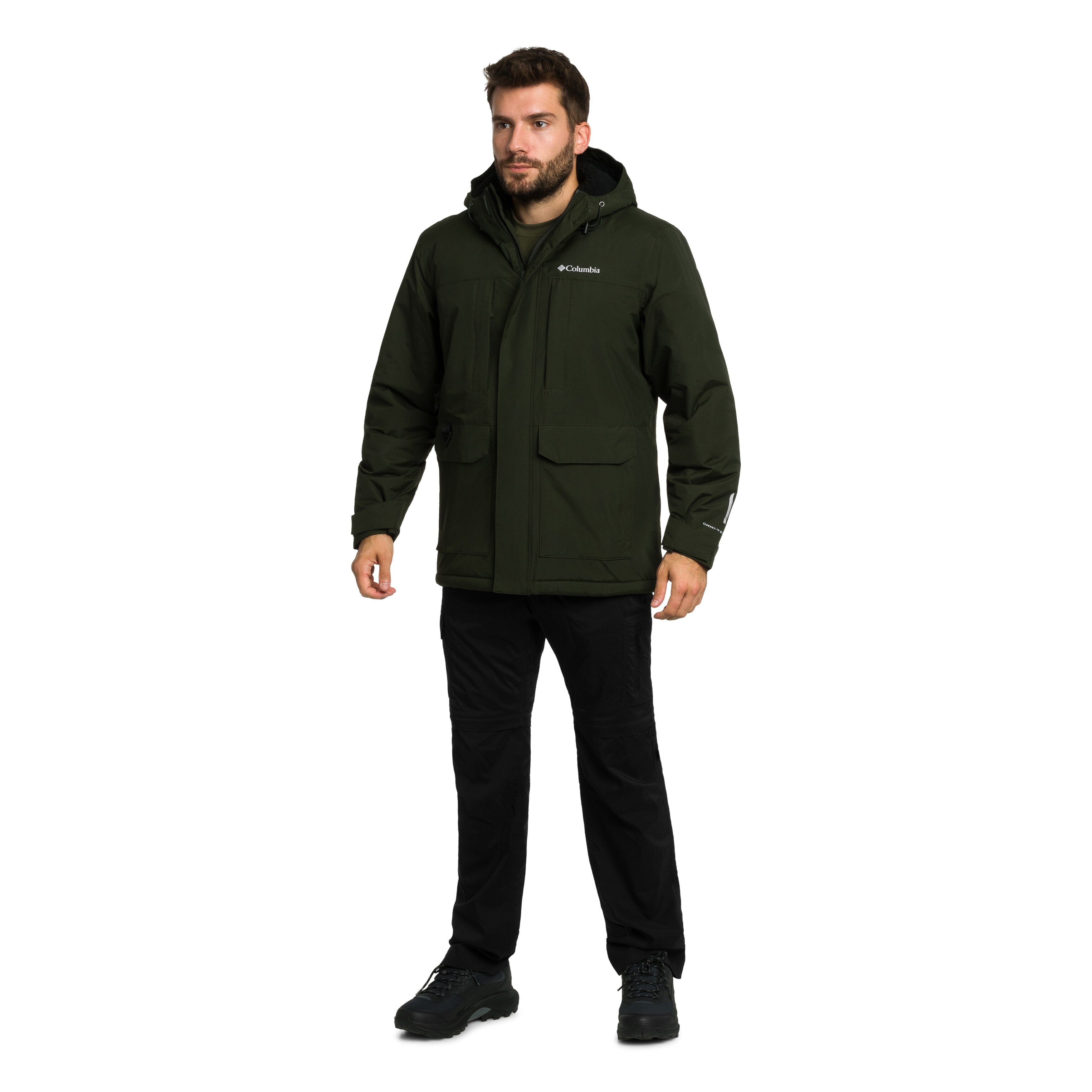 Kurtka Columbia Landroamer Sherpa Lined Waterproof Hooded - Greenscape