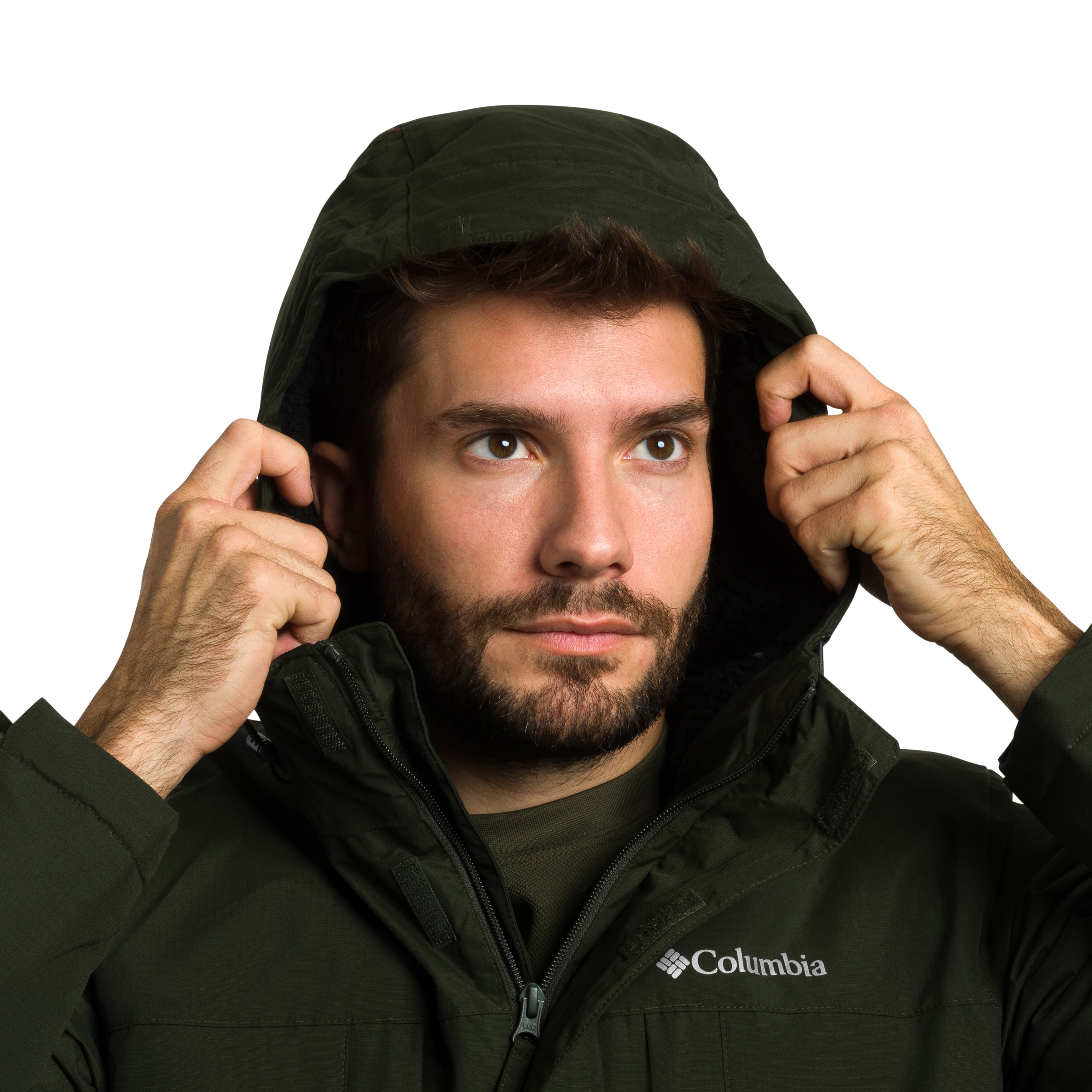 Kurtka Columbia Landroamer Sherpa Lined Waterproof Hooded - Greenscape