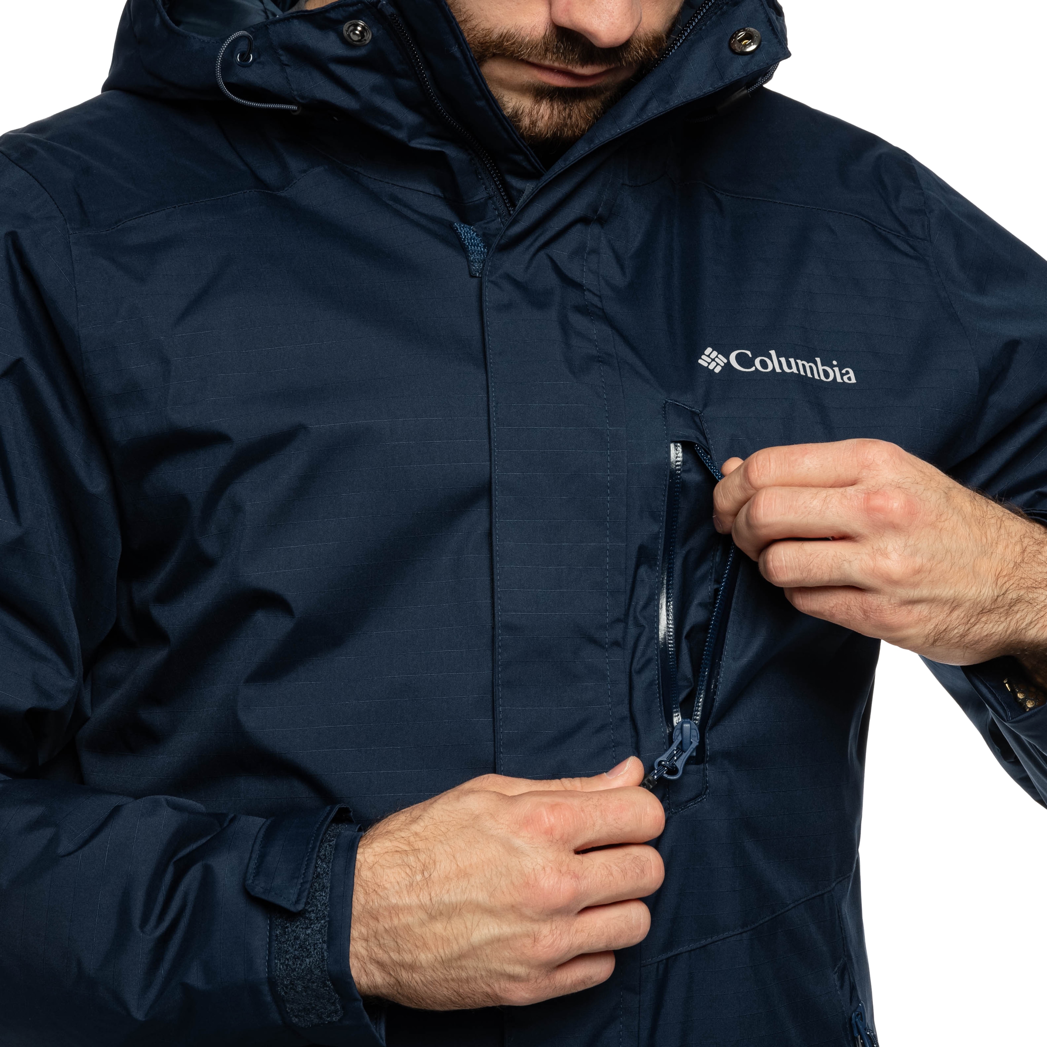 Kurtka Columbia Oak Harbor II Insulated Waterproof - Collegiate Navy