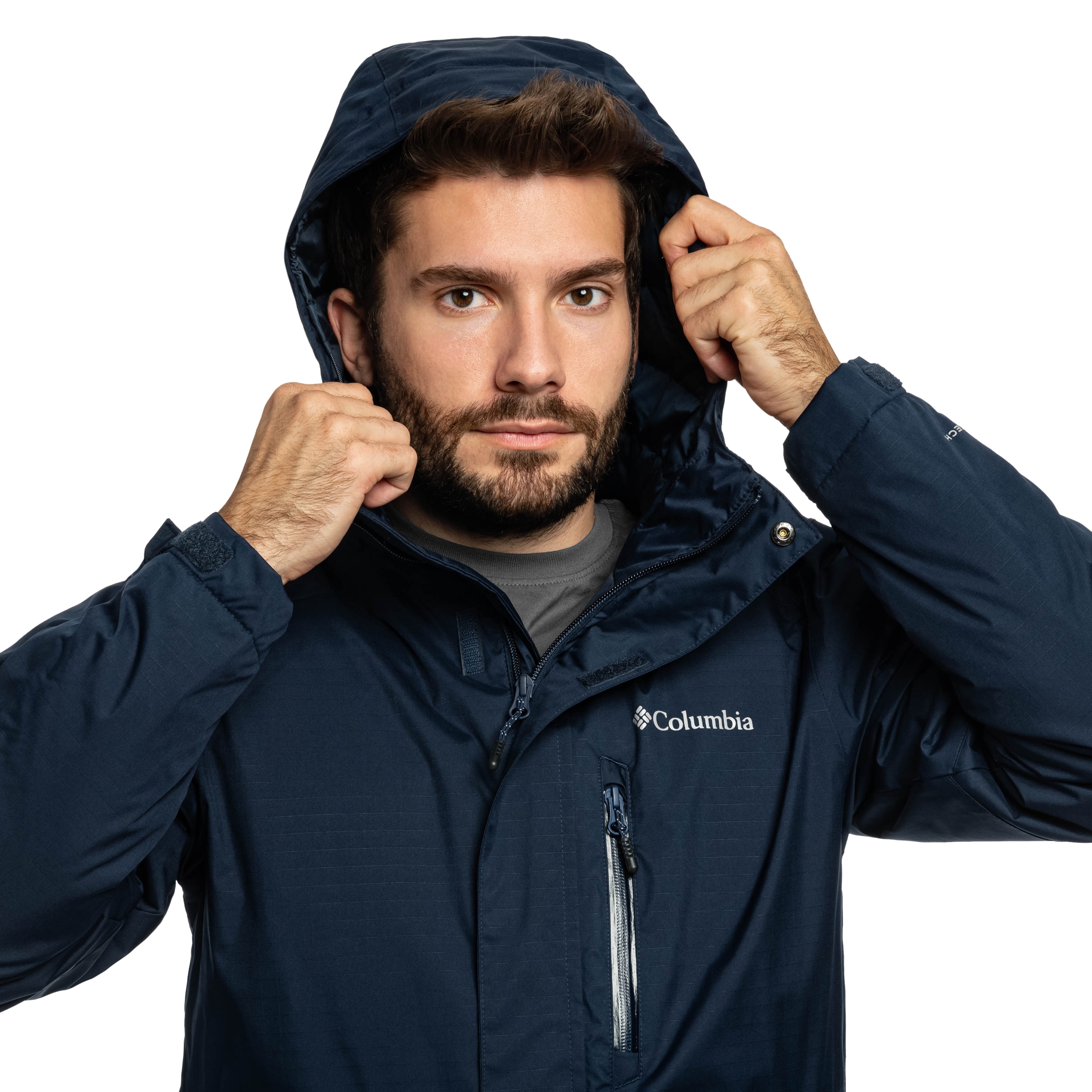 Kurtka Columbia Oak Harbor II Insulated Waterproof - Collegiate Navy