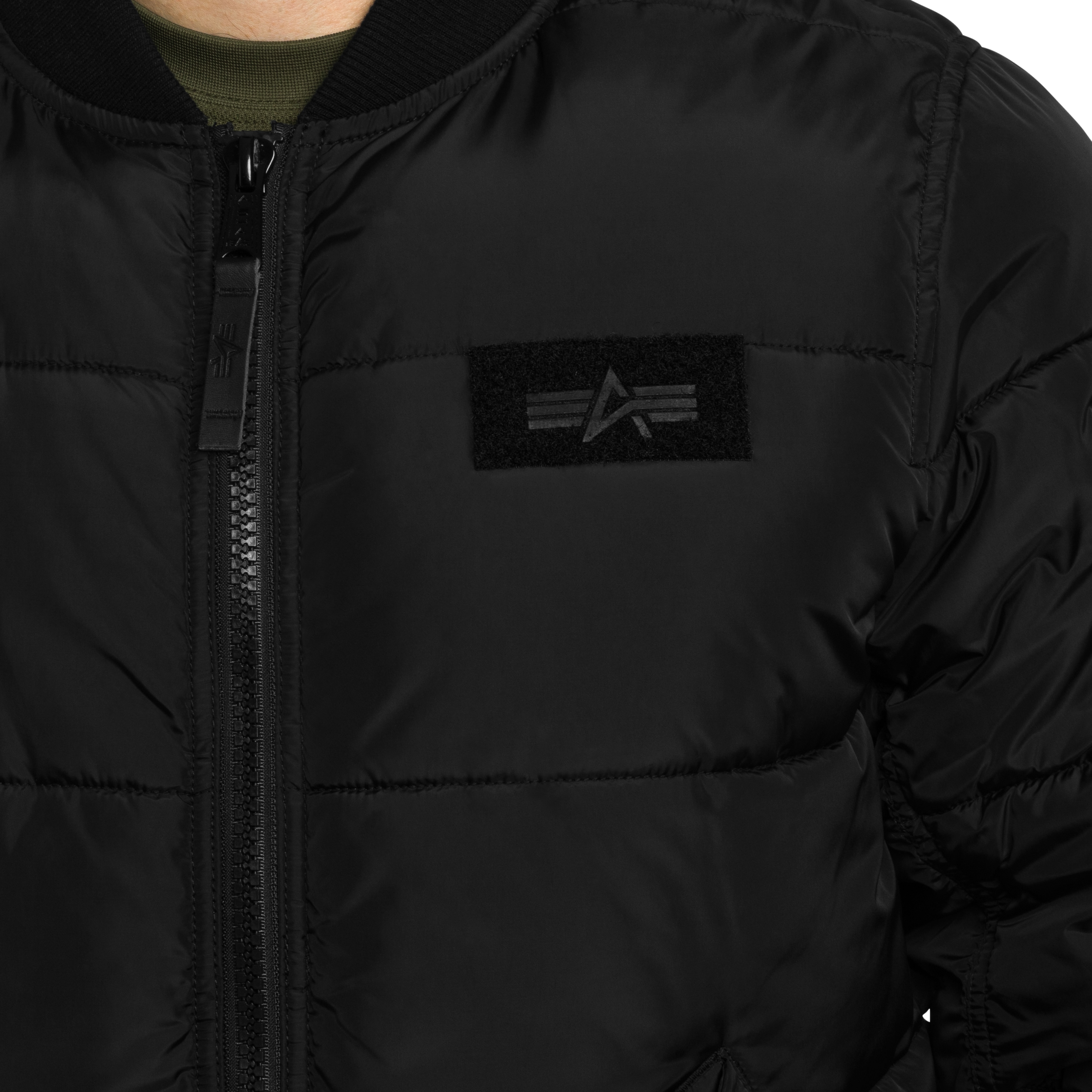 Kurtka Alpha Industries MA-1 Puffer Bomber - Black